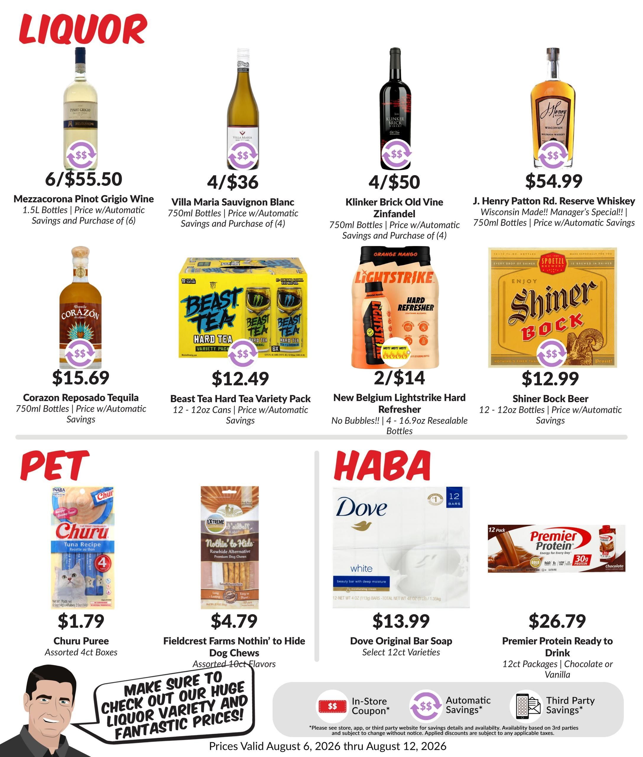 Woodman's Food Market (Green Bay Area, WI) M1000 Weekly Weekly Ad August 6 - 12, 2026