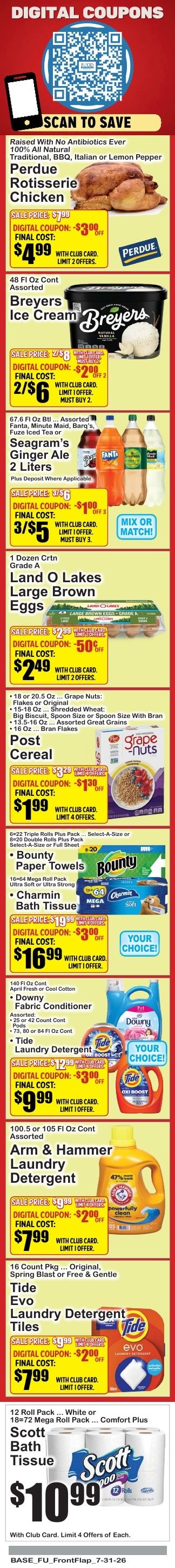 Market Fresh Supermarkets Weekly Ad August 7 - 13, 2026
