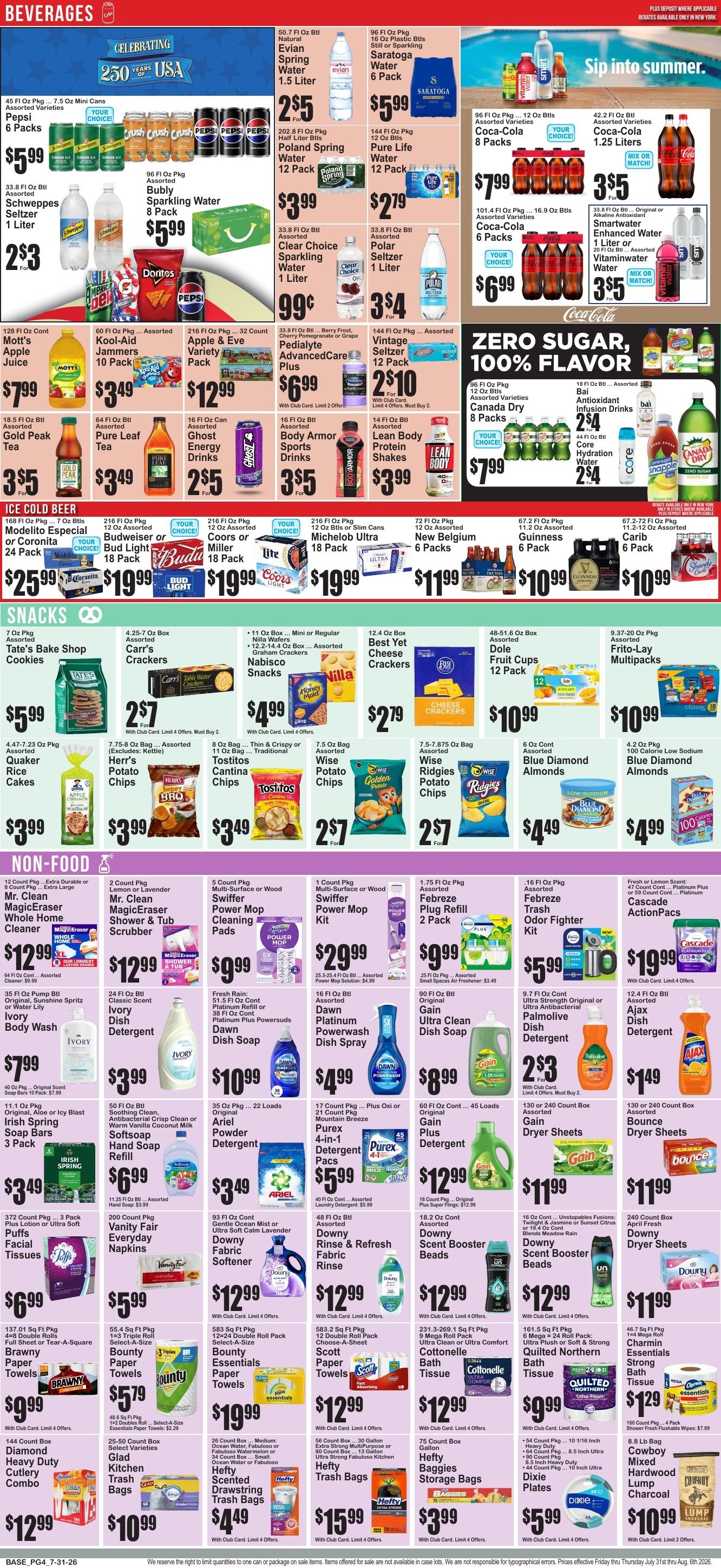 Market Fresh Supermarkets Weekly Ad August 7 - 13, 2026