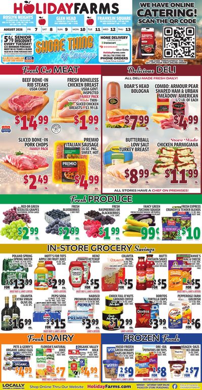 Holiday Farms Weekly Ad August 7 - 13, 2026