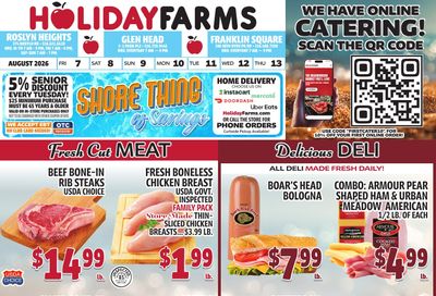 Holiday Farms Weekly Ad August 7 - 13, 2026
