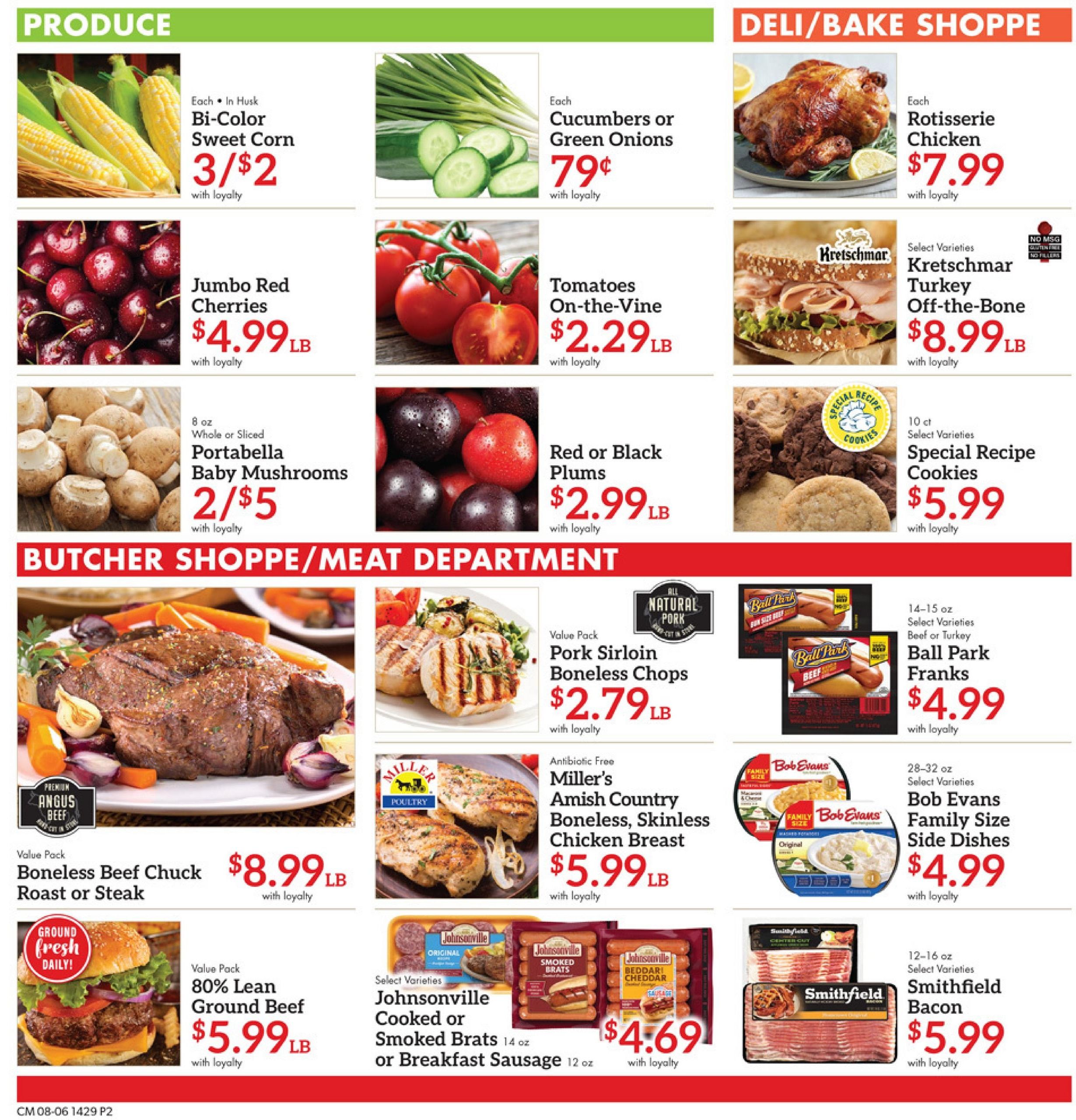 Community Markets (Lima–Van Wert Area, OH) Weekly Ad August 6 - 12, 2026