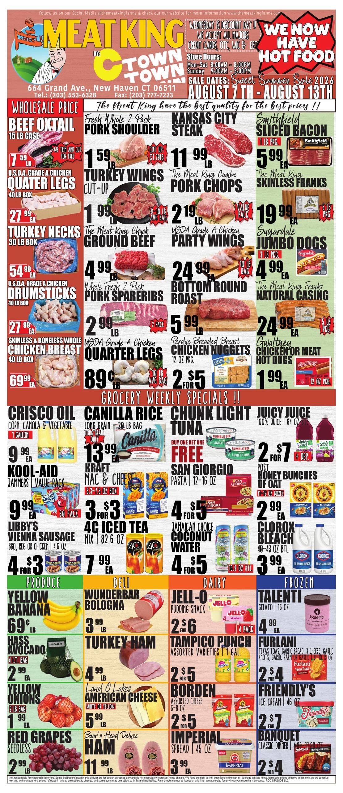 C Town (New Haven Area, CT) Weekly Ad August 7 - 13, 2026