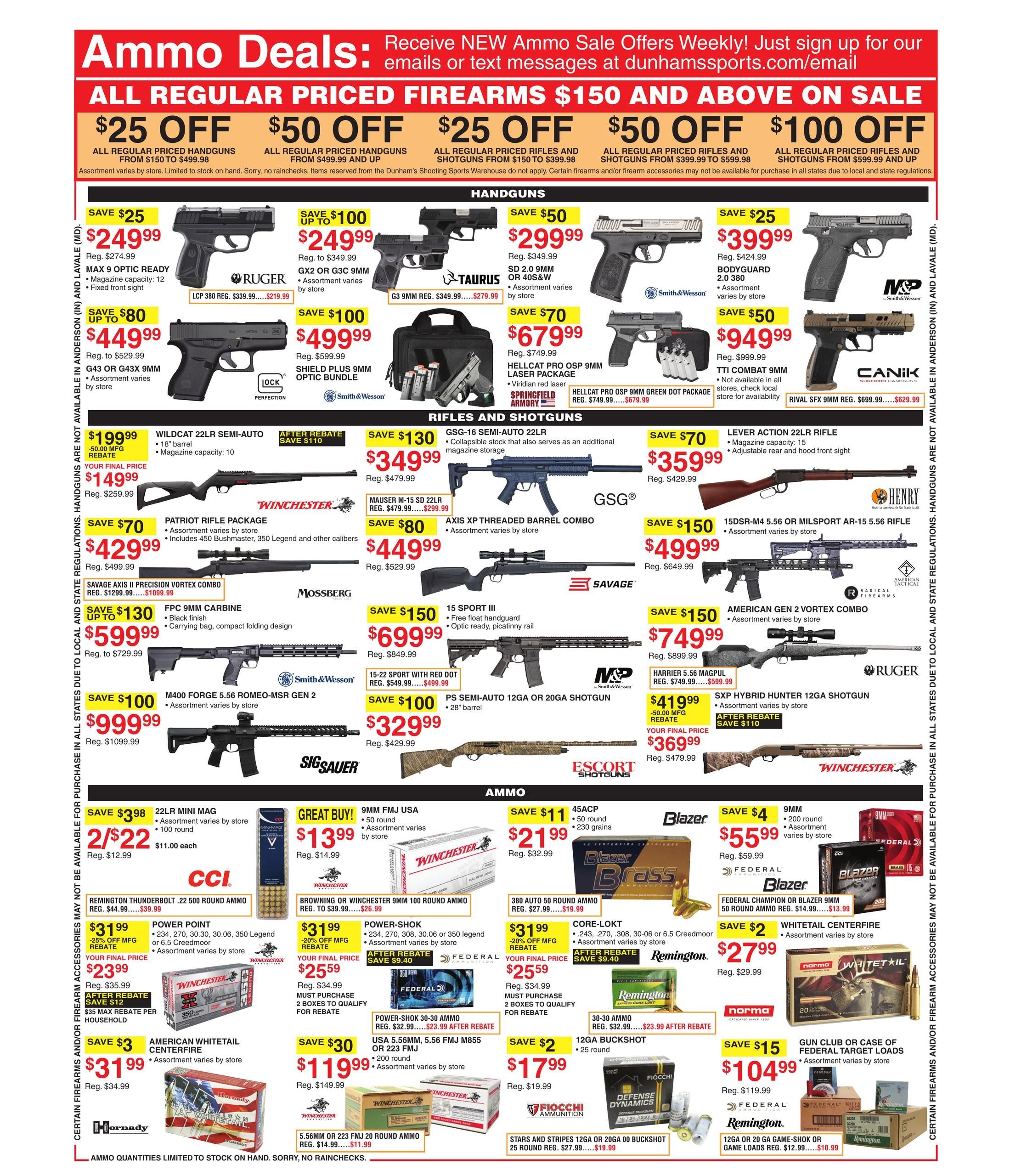 Dunham's Sports (Alton Area, AL) Weekly Ad August 8 - 13, 2026