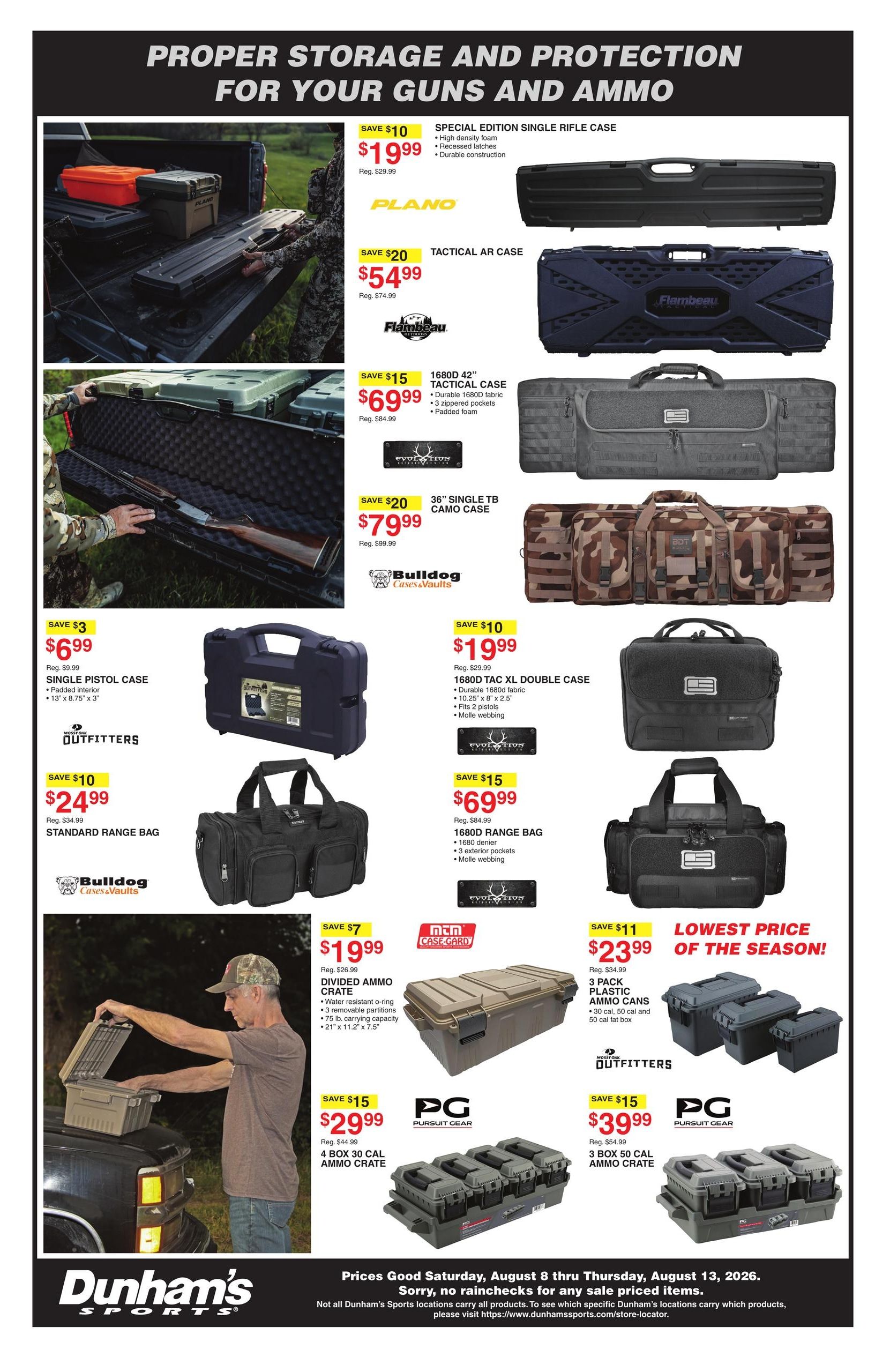 Dunham's Sports (Alton Area, AL) Weekly Ad August 8 - 13, 2026