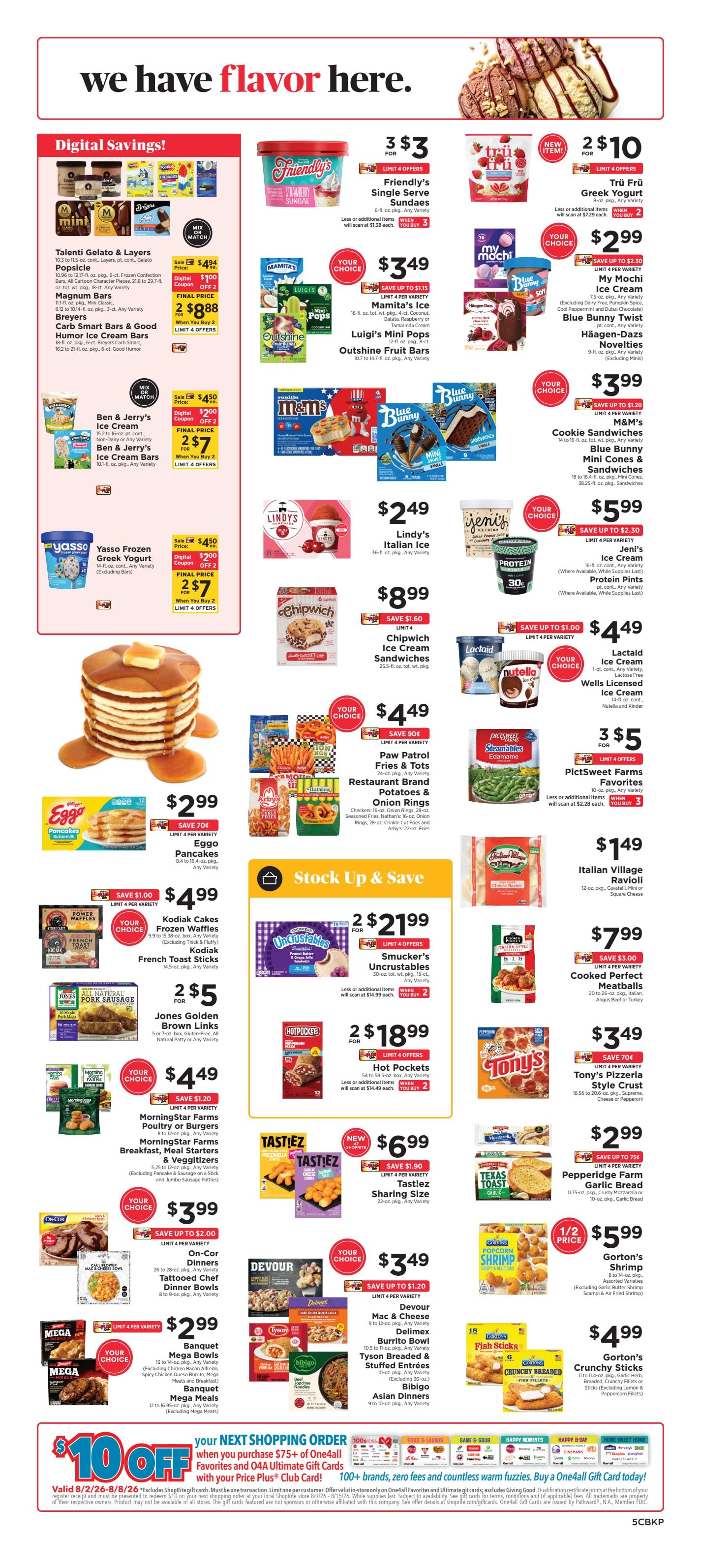 ShopRite (949 Beards Hill Rd, Aberdeen, MD) Weekly Ad August 7 - 13, 2026