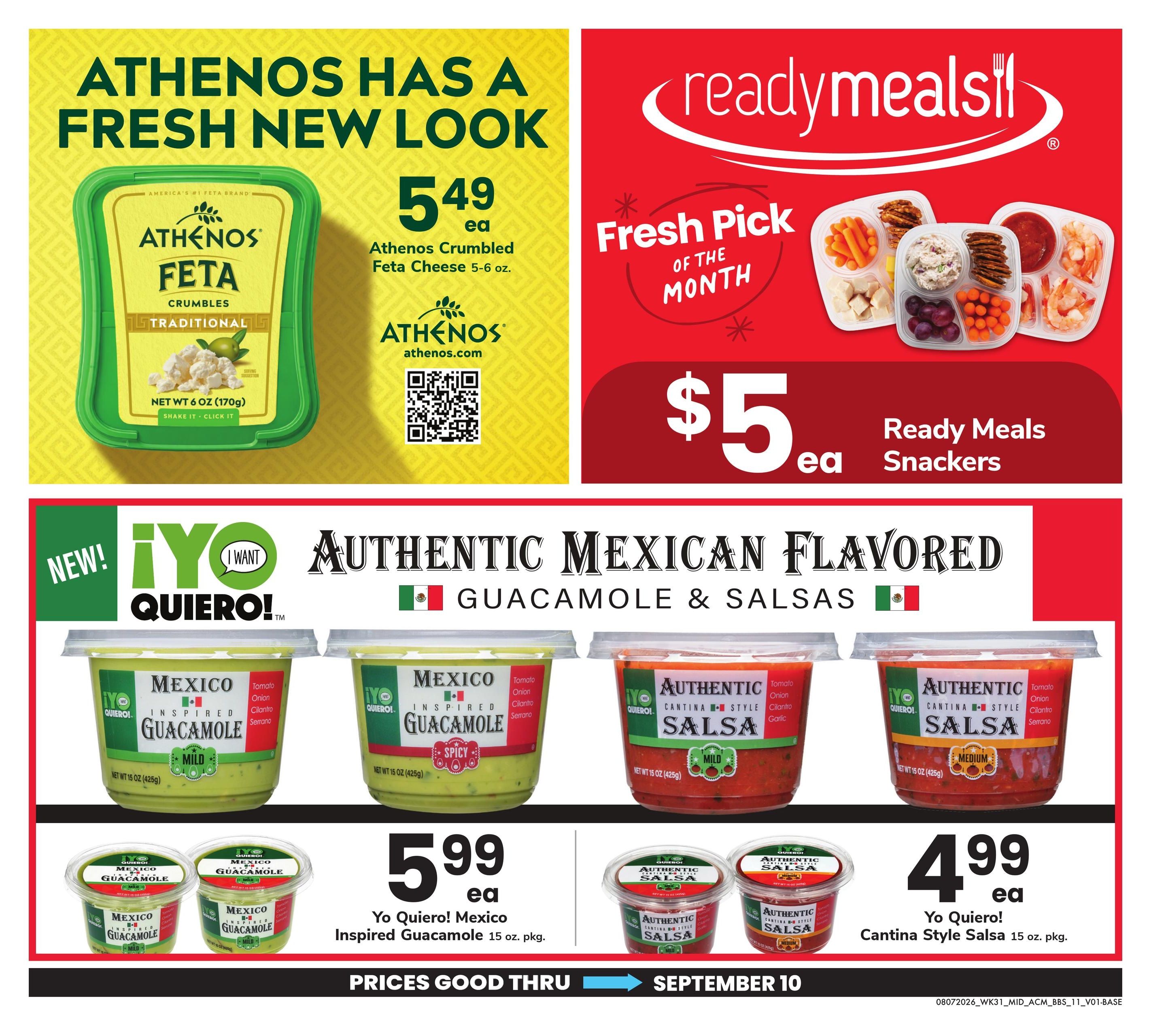Acme Markets (Poughkeepsie–Millbrook Area, NY) Big Book of Savings Weekly Ad August 7 - September 10, 2026