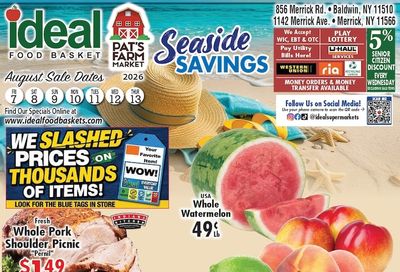 America's Food Basket (Merrick, NY) Weekly Ad August 7 - 13, 2026