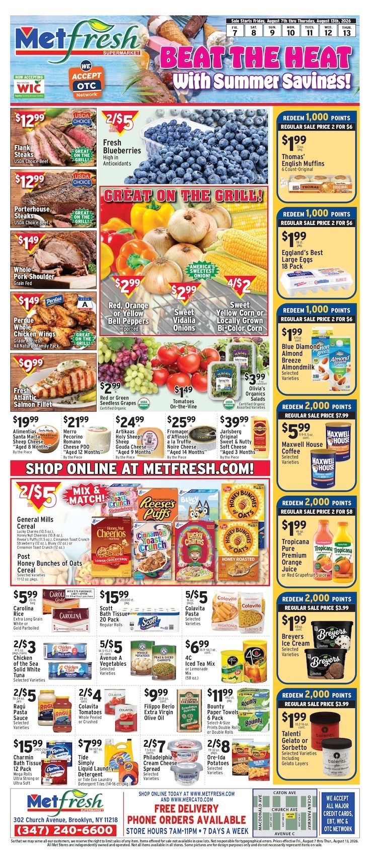 Met Foodmarkets (Brooklyn, NY) Weekly Ad August 7 - 13, 2026