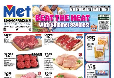 Met Foodmarkets (Middle Village, NY) Weekly Ad August 7 - 13, 2026
