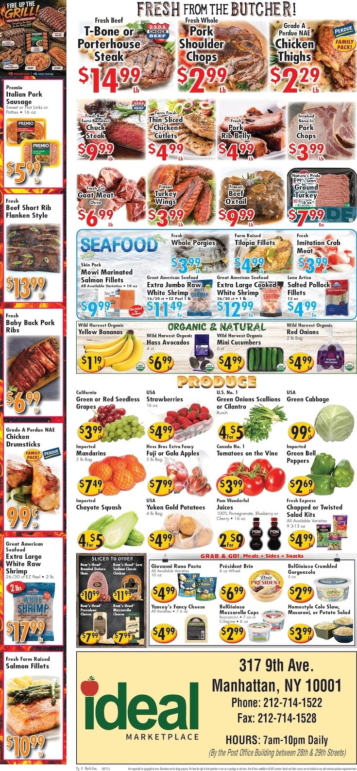 Ideal Food Basket (New York, NY) Weekly Ad August 7 - 13, 2026