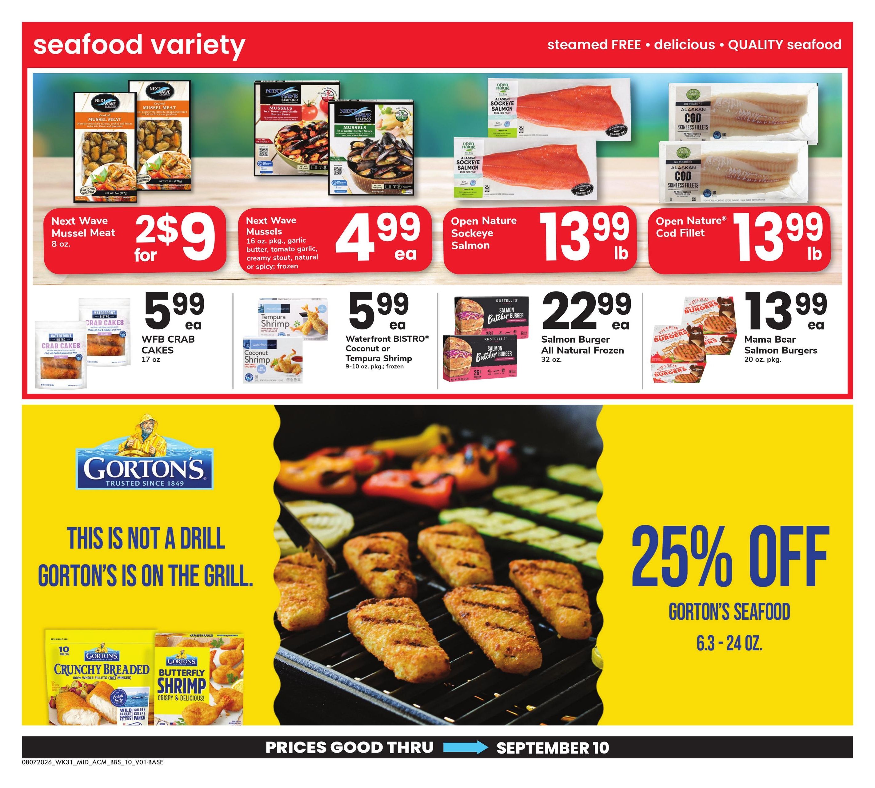 Acme Markets (Haddonfield–Trenton Area, NJ) Big Book of Savings Weekly Ad August 7 - September 10, 2026