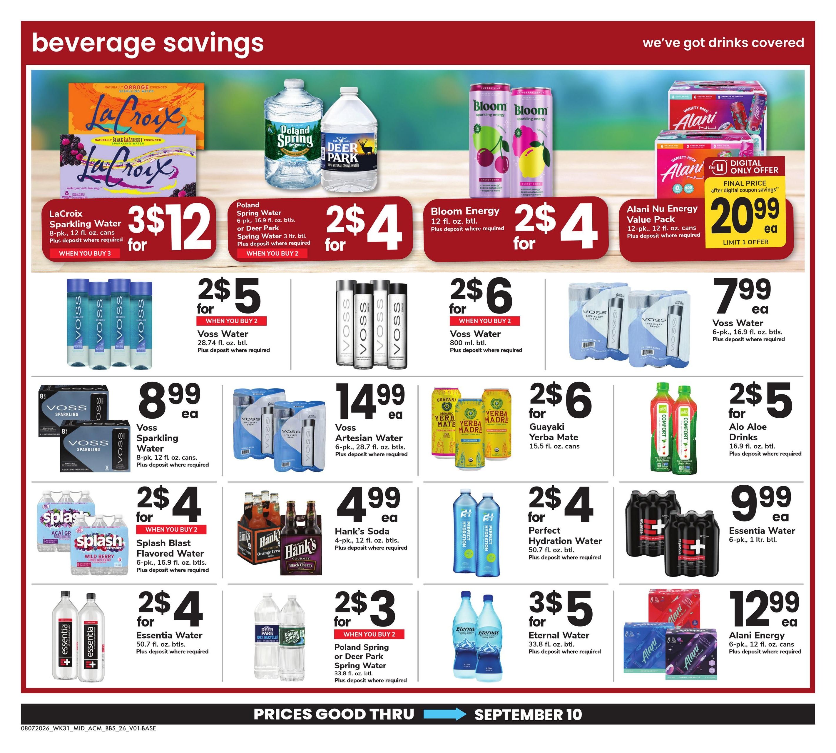 Acme Markets (Haddonfield–Trenton Area, NJ) Big Book of Savings Weekly Ad August 7 - September 10, 2026