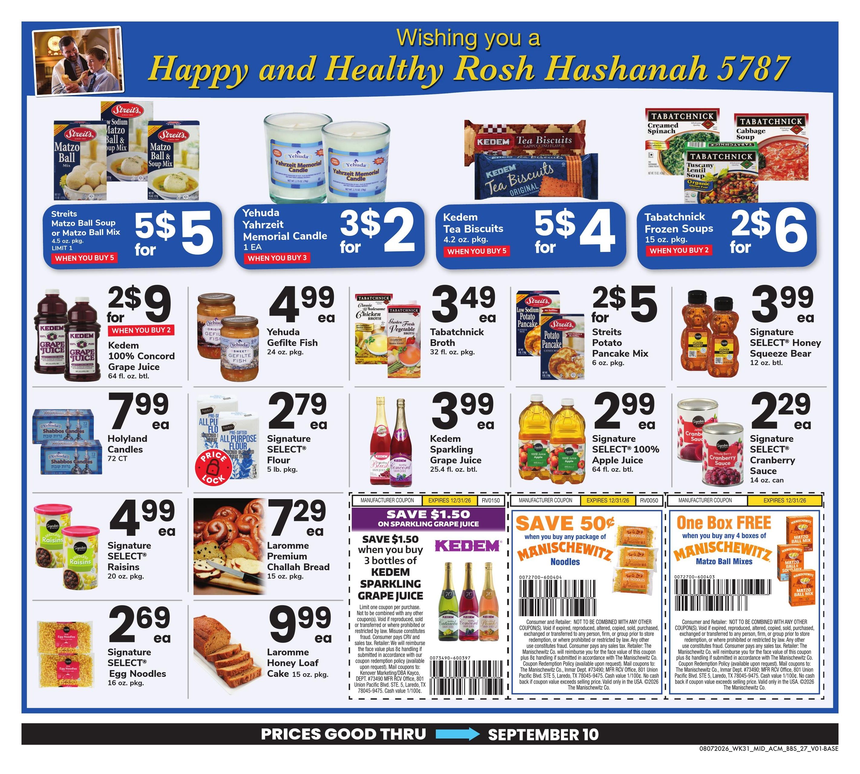 Acme Markets (Haddonfield–Trenton Area, NJ) Big Book of Savings Weekly Ad August 7 - September 10, 2026