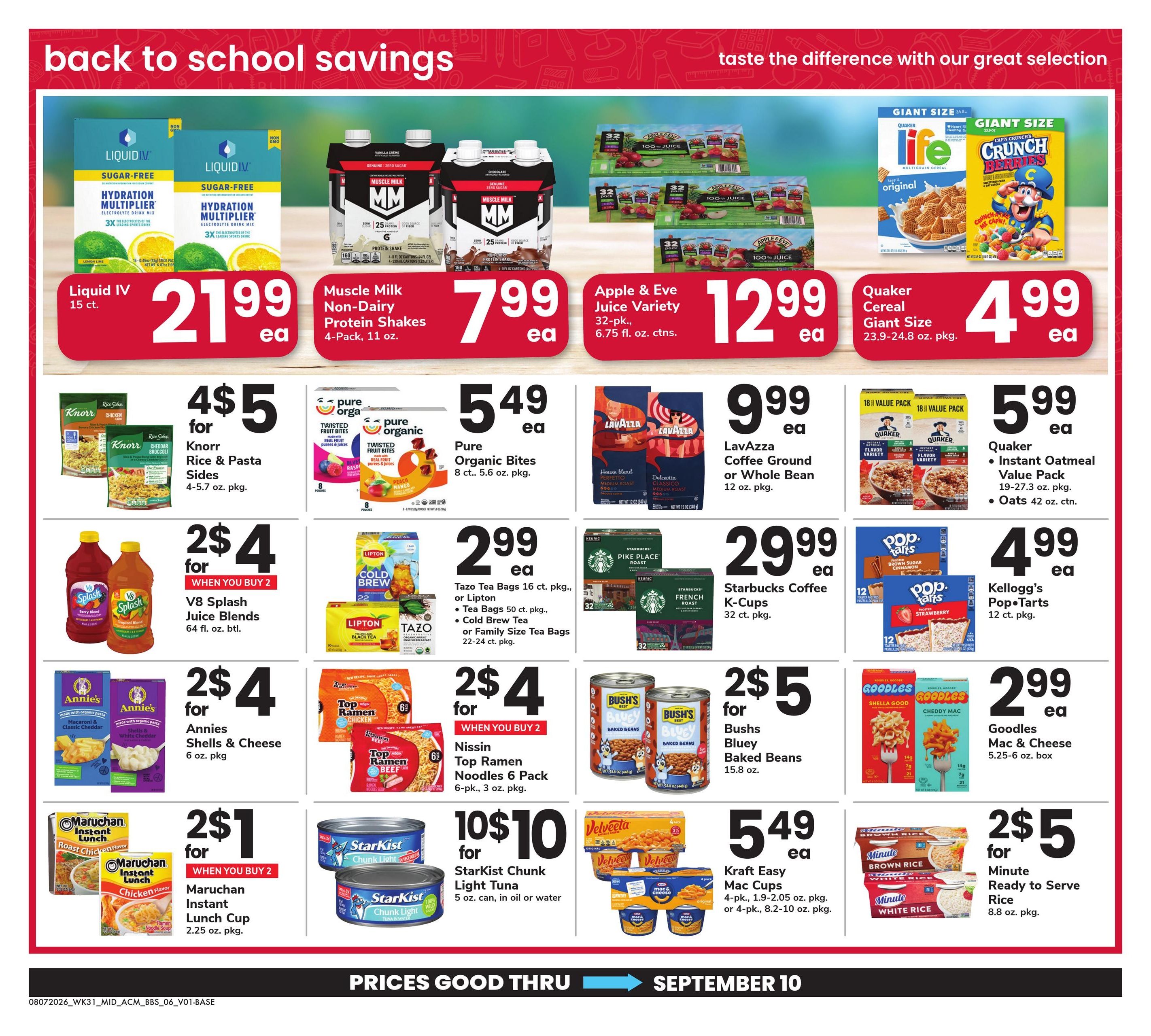 Acme Markets (Haddonfield–Trenton Area, NJ) Big Book of Savings Weekly Ad August 7 - September 10, 2026