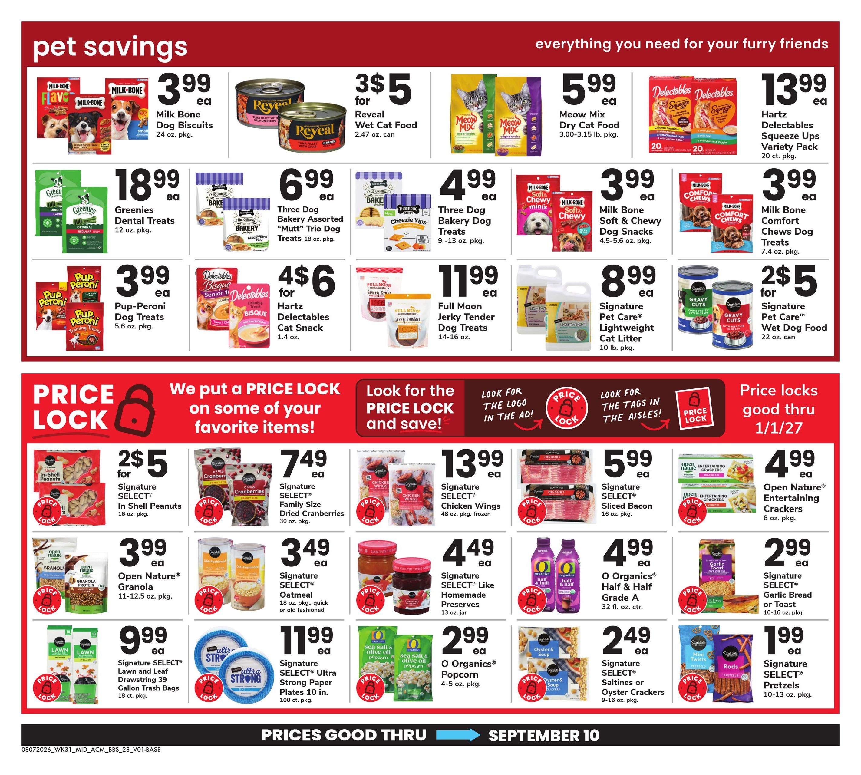Acme Markets (Allentown–Fairless Hills Area, PA) Big Book of Savings Weekly Ad August 7 - September 10, 2026