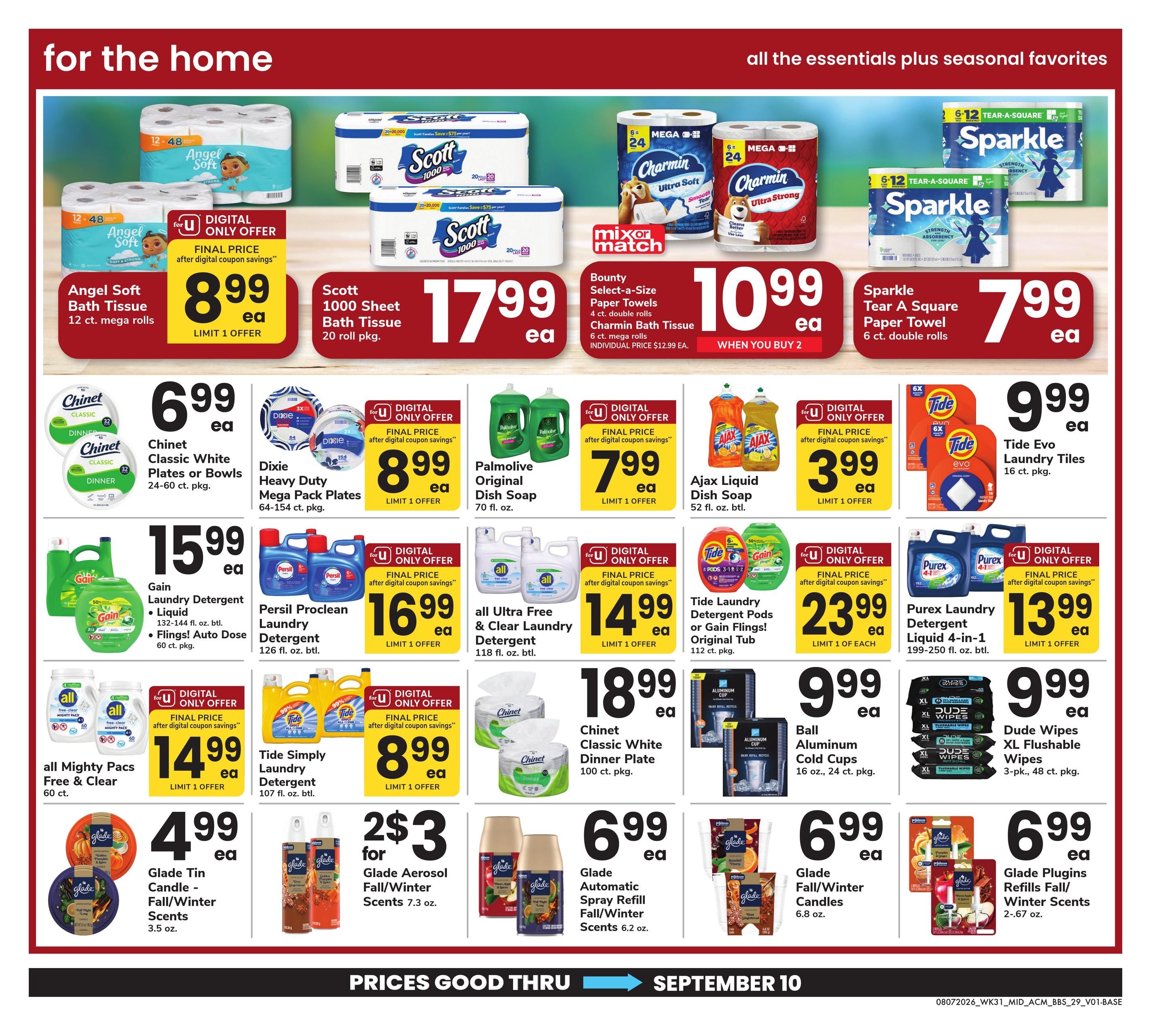 Acme Markets (Allentown–Fairless Hills Area, PA) Big Book of Savings Weekly Ad August 7 - September 10, 2026