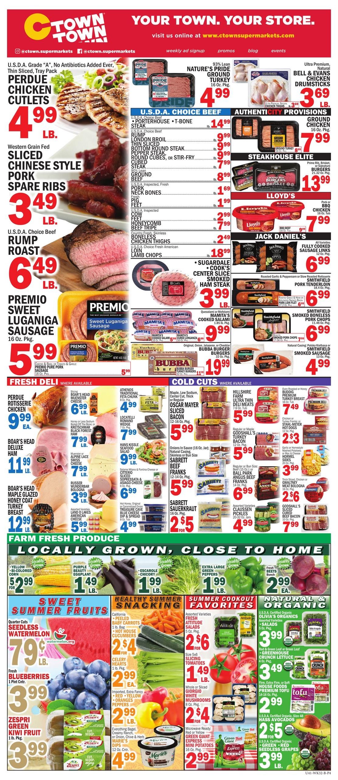 C Town (Allentown Area, PA) Weekly Ad August 7 - 13, 2026