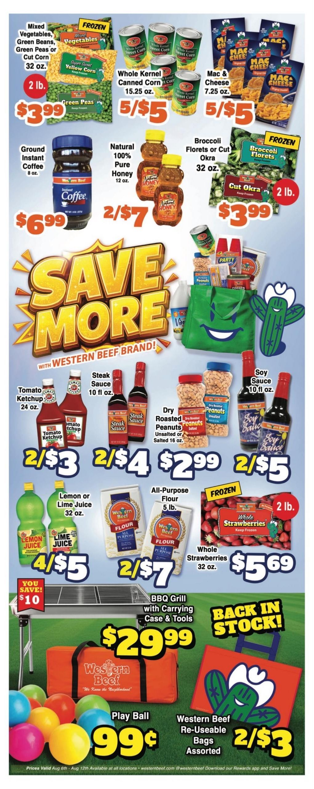 Western Beef (Carle Place Area, NY) Weekly Ad August 6 - 12, 2026