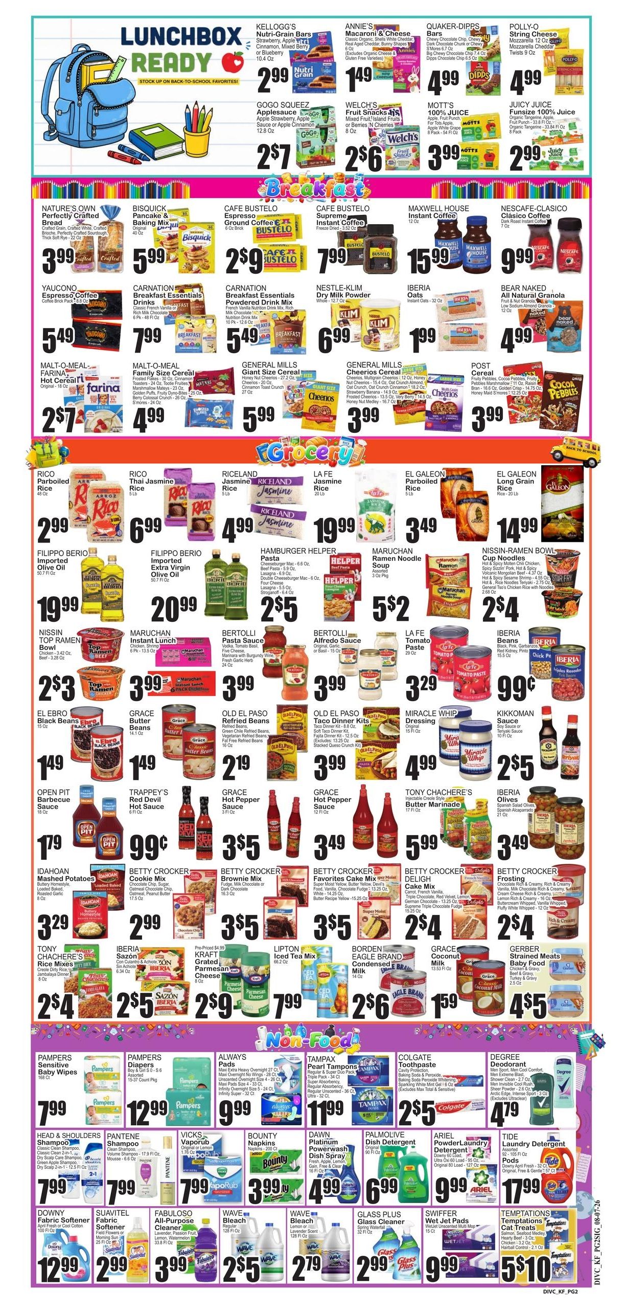 Gala Supermarkets (Coral Springs–Boca Raton Area, FL) Weekly Ad August 7 - 13, 2026