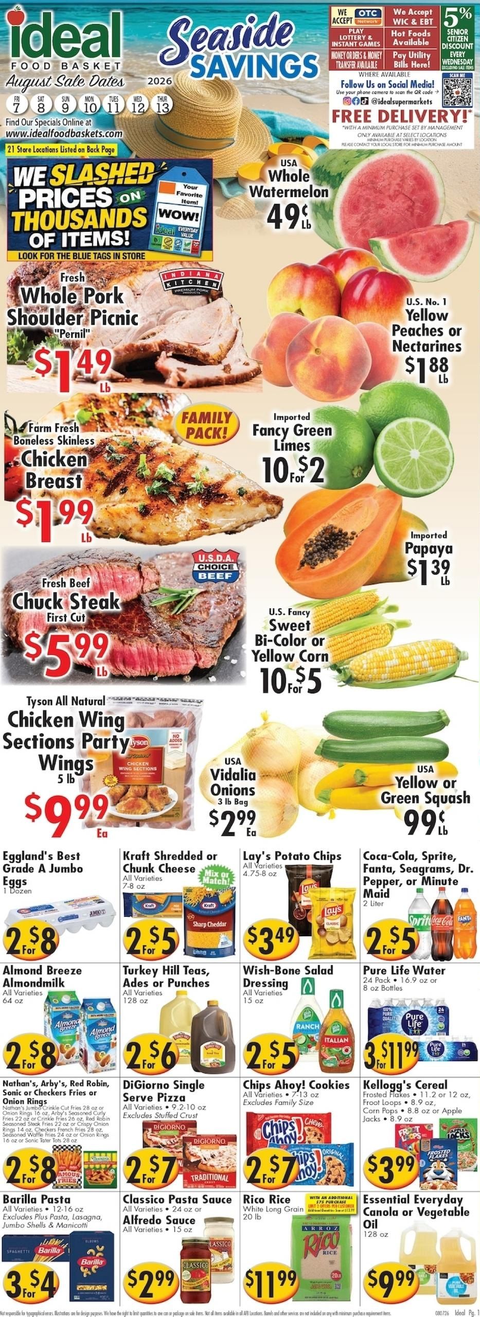 Putnam Lake Market Weekly Ad August 7 - 13, 2026