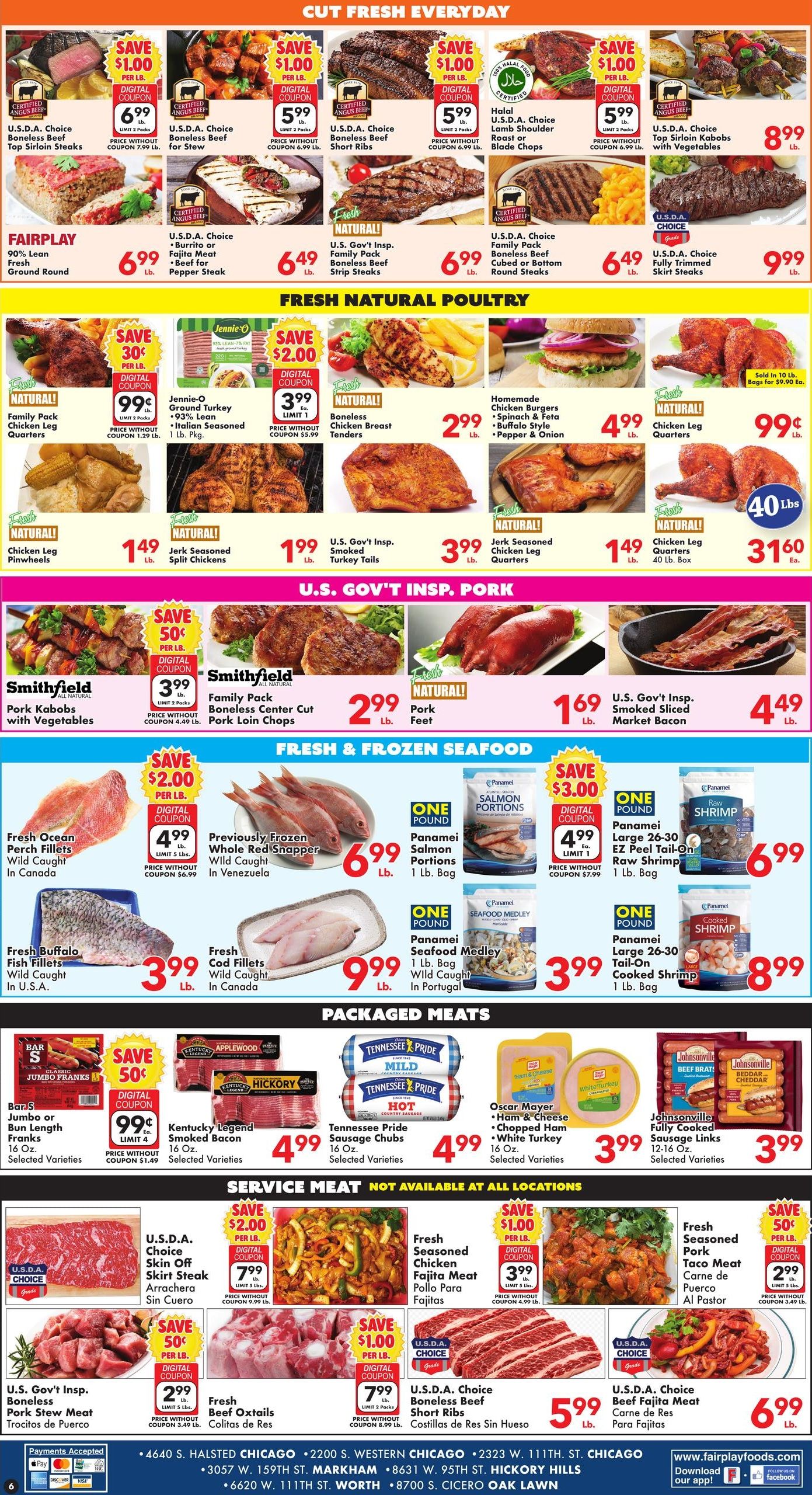 Fairplay Foods Direct Weekly Weekly Ad August 7 - 11, 2026