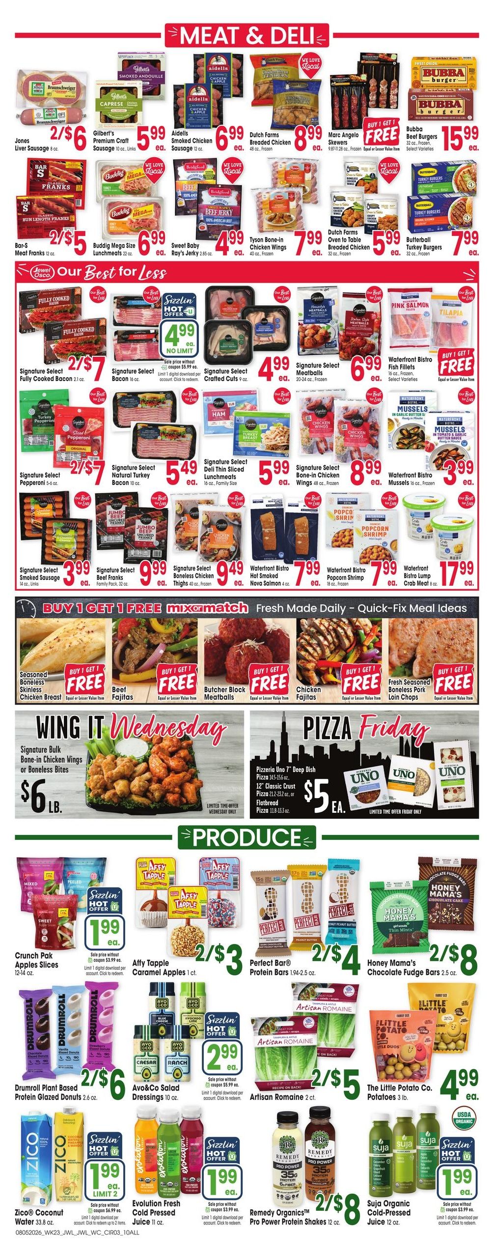 Jewel-Osco (East Peoria–Morton Area, IL) Weekly Ad August 5 - 11, 2026