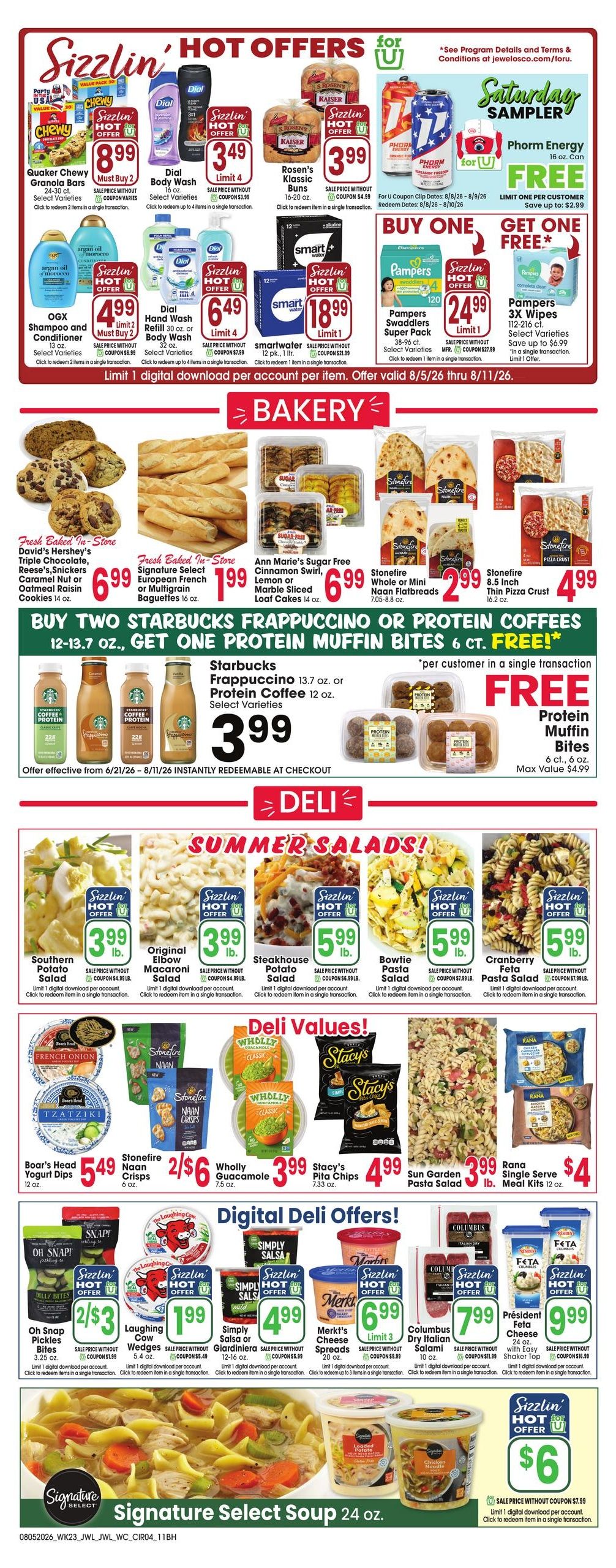 Jewel-Osco (East Peoria–Morton Area, IL) Weekly Ad August 5 - 11, 2026