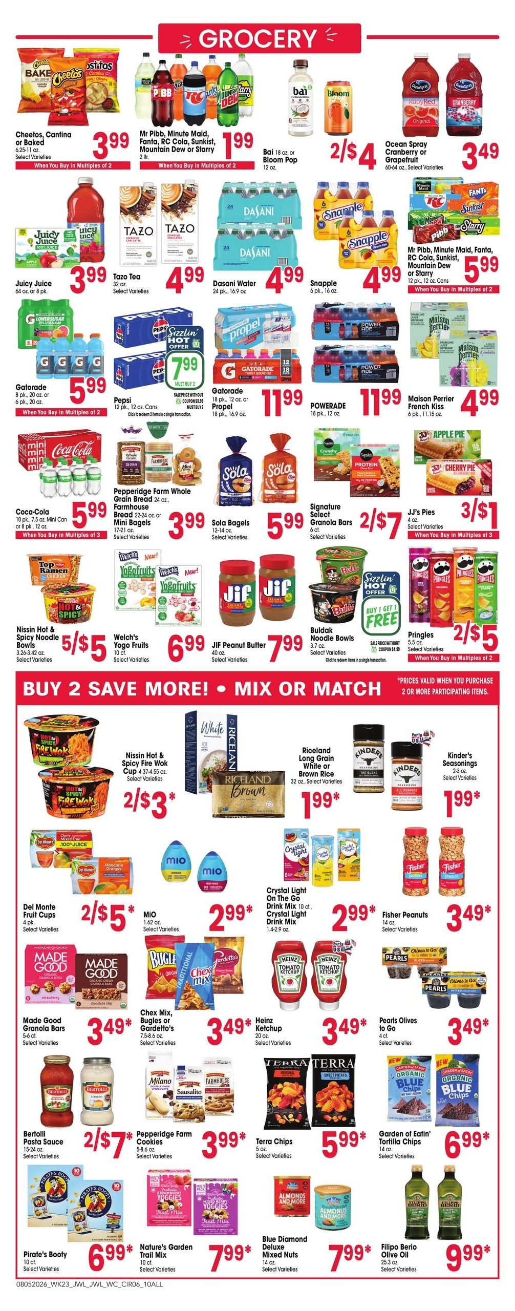Jewel-Osco (East Peoria–Morton Area, IL) Weekly Ad August 5 - 11, 2026
