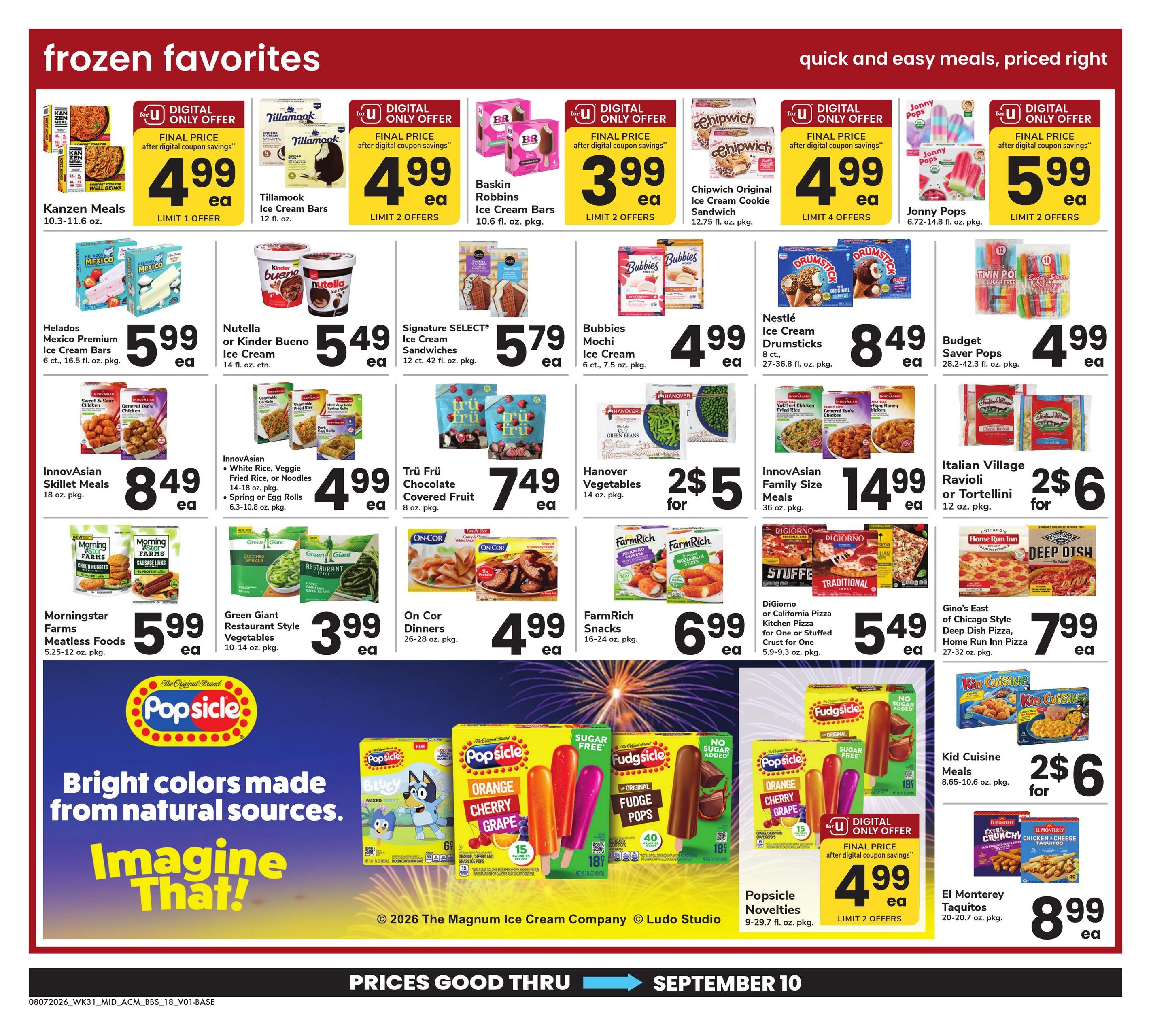 Acme Markets Big Book of Savings Weekly Ad August 7 - September 10, 2026