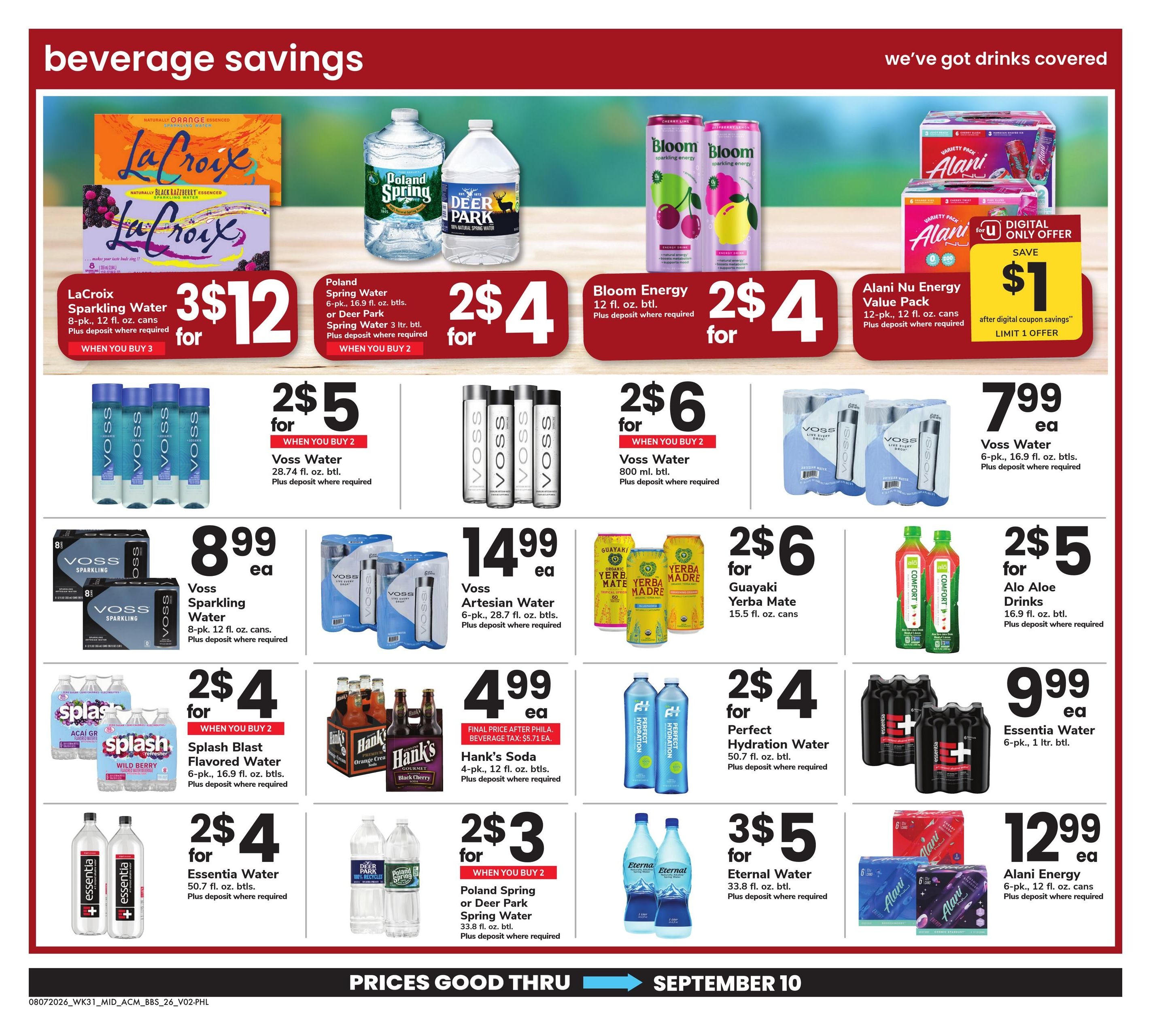 Acme Markets Big Book of Savings Weekly Ad August 7 - September 10, 2026