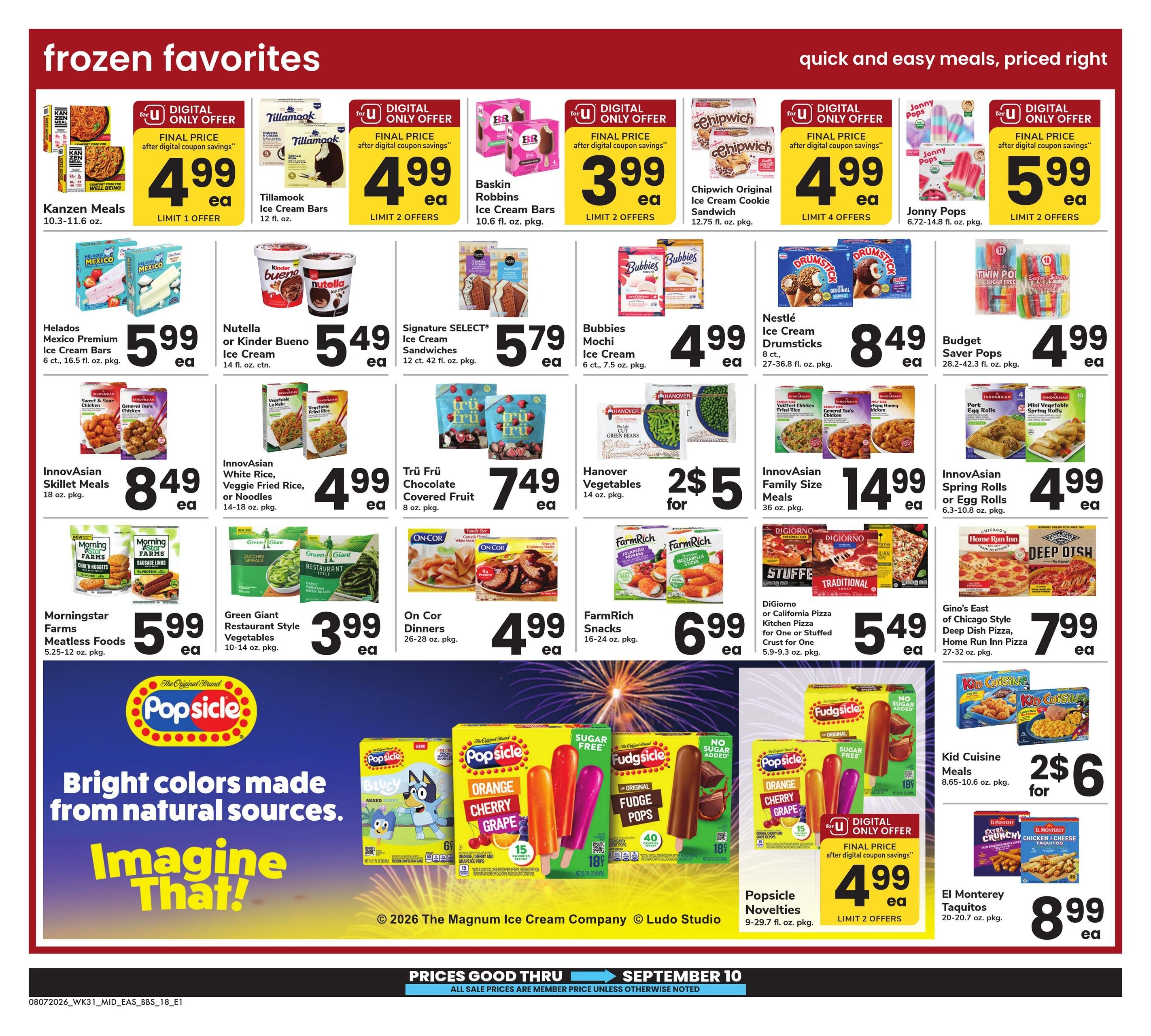 Safeway (DC, MD, PA, WV) Big Book of Savings Weekly Ad August 7 - September 10, 2026