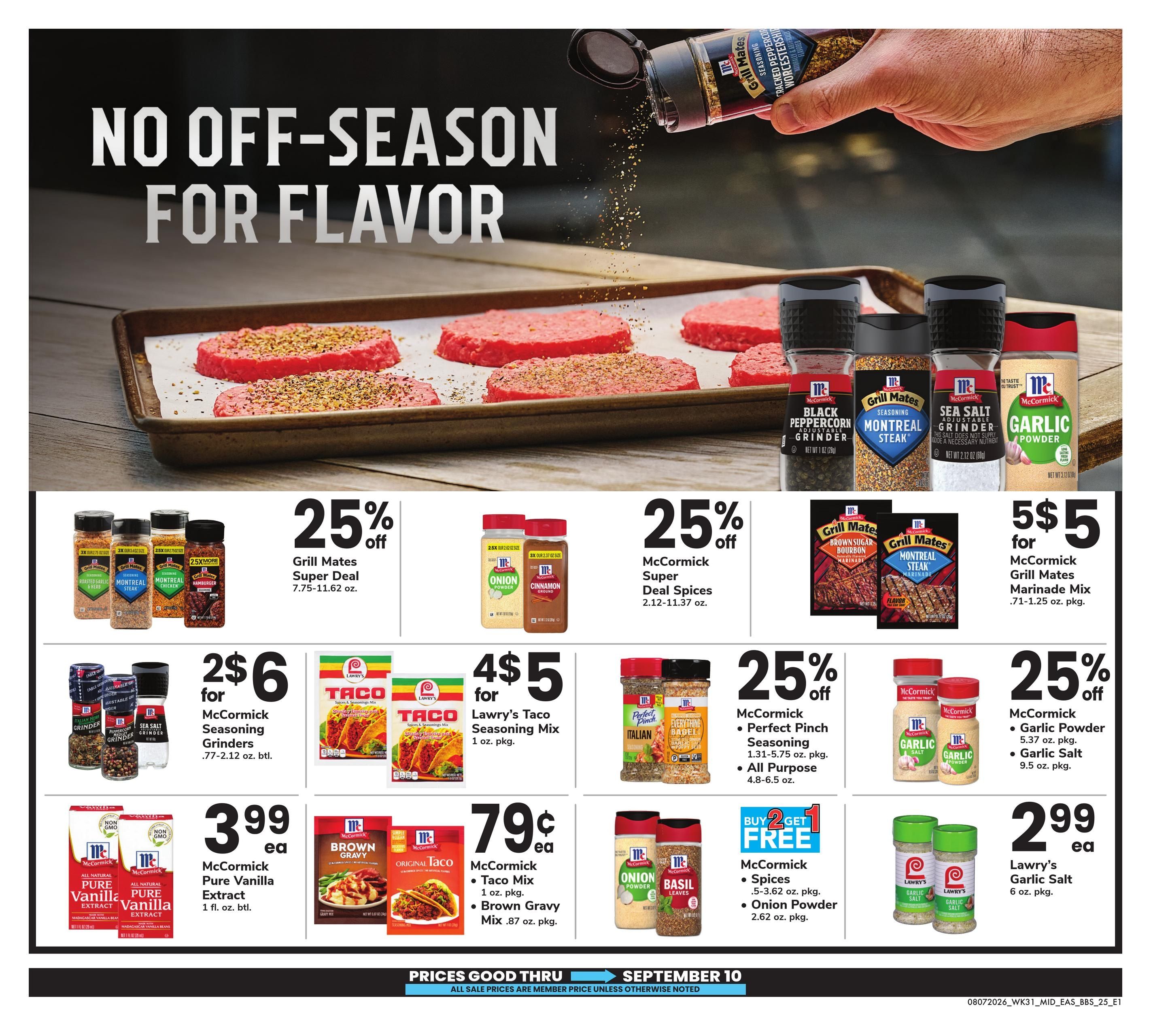 Safeway (DC, MD, PA, WV) Big Book of Savings Weekly Ad August 7 - September 10, 2026
