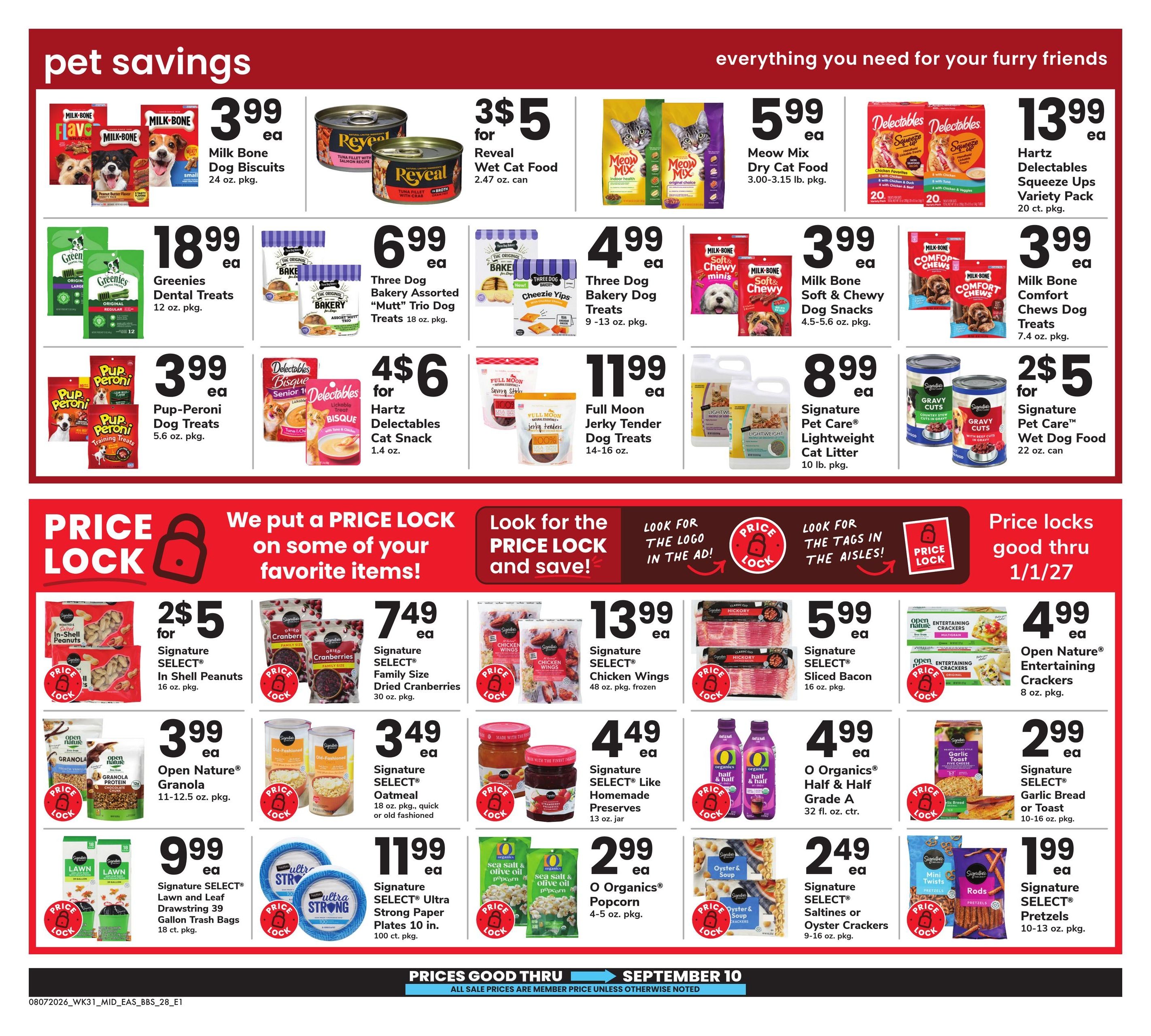 Safeway (DC, MD, PA, WV) Big Book of Savings Weekly Ad August 7 - September 10, 2026