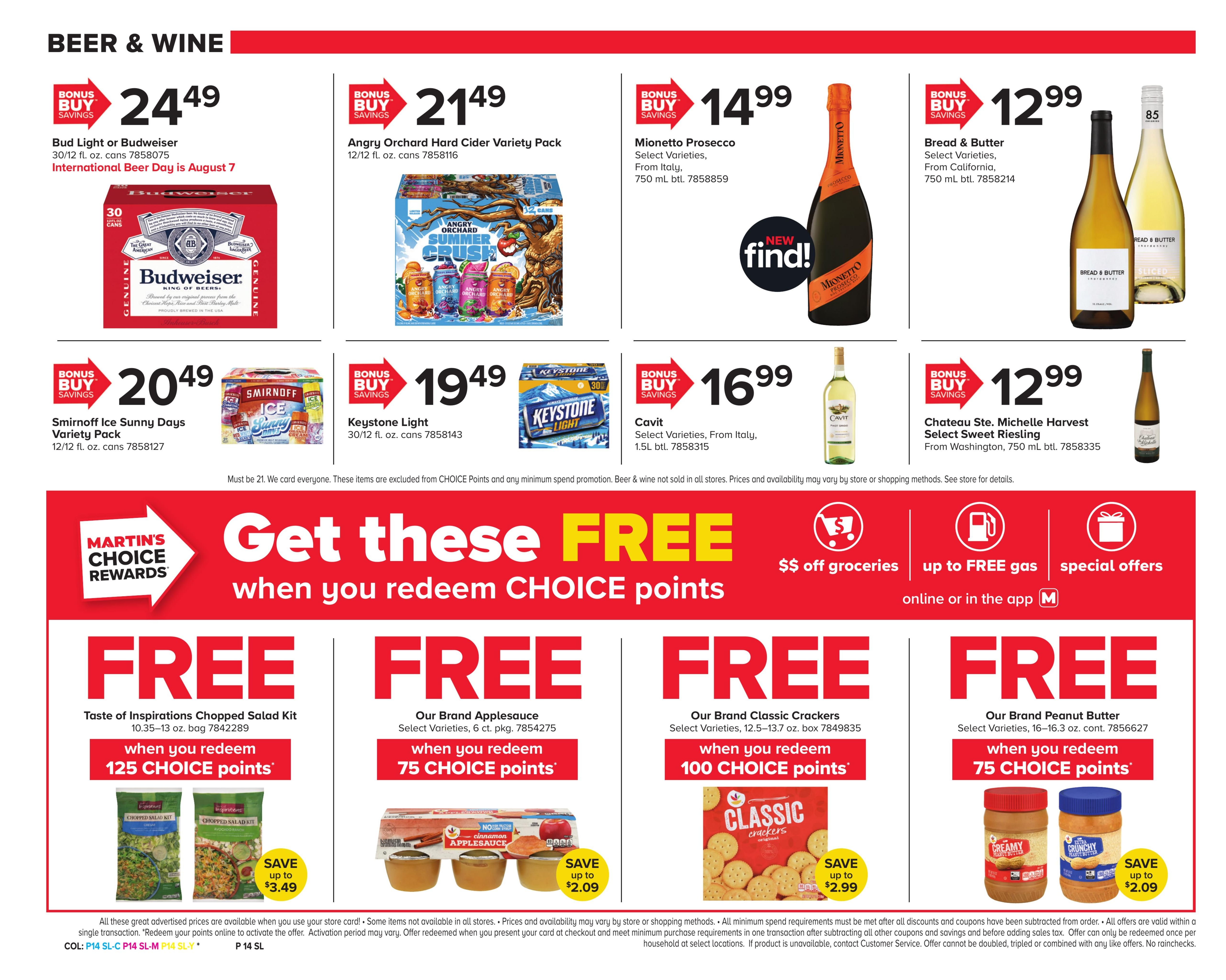 Martin's Food Market (MD, VA, WV) Weekly Ad August 7 - 13, 2026