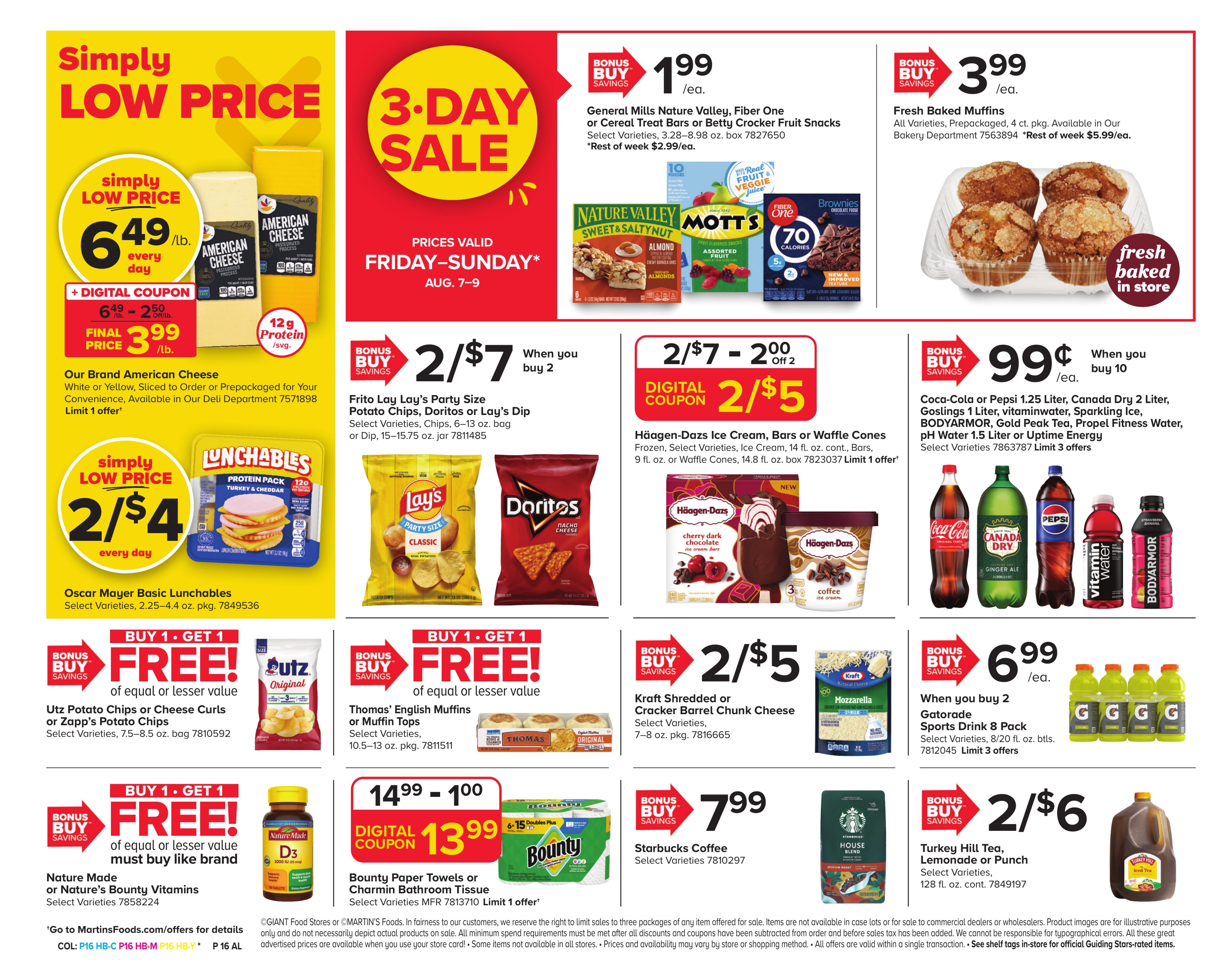 Martin's Food Market (MD, VA, WV) Weekly Ad August 7 - 13, 2026
