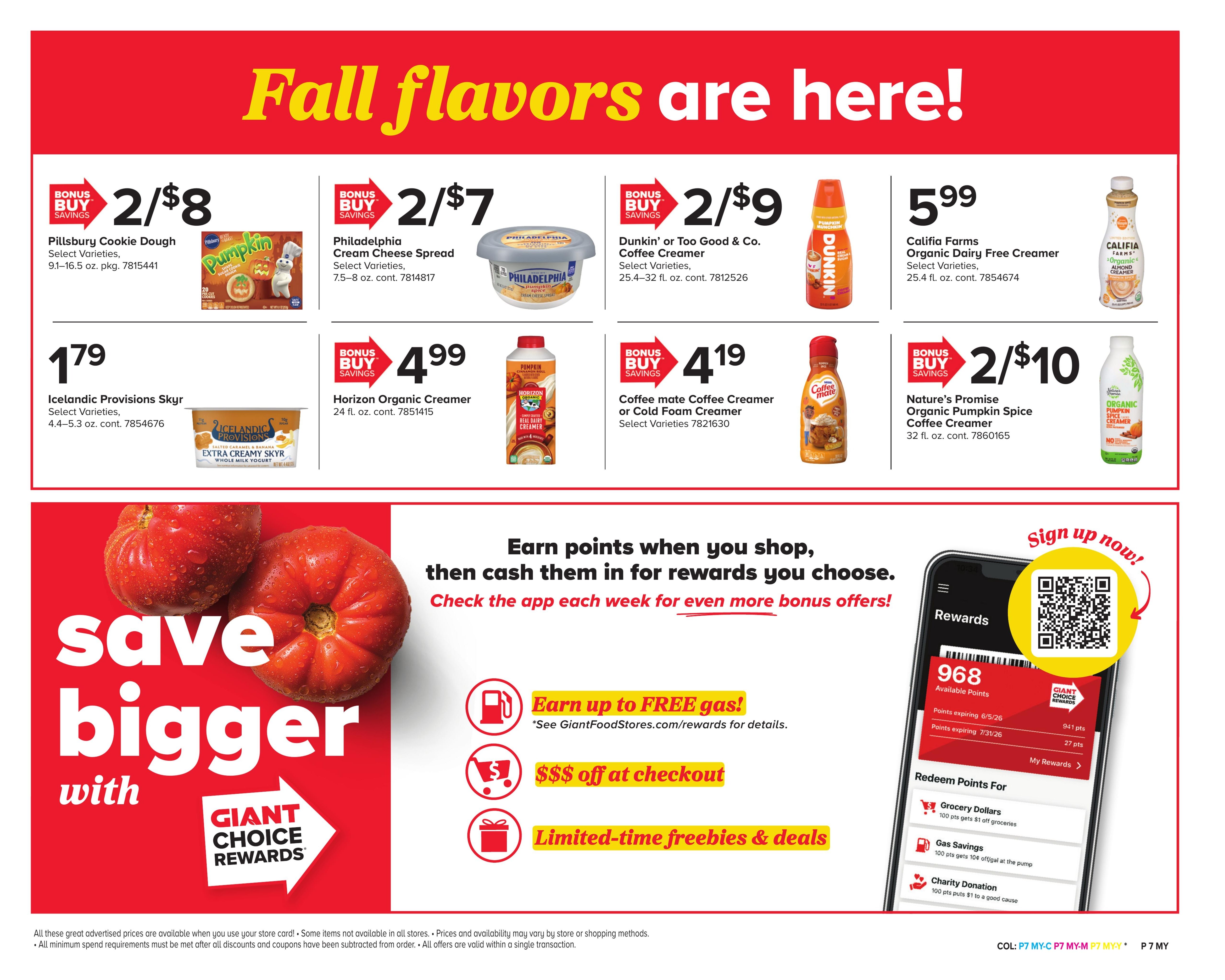 Giant Food Stores (Cumberland Area, MD) Weekly Ad August 7 - 13, 2026