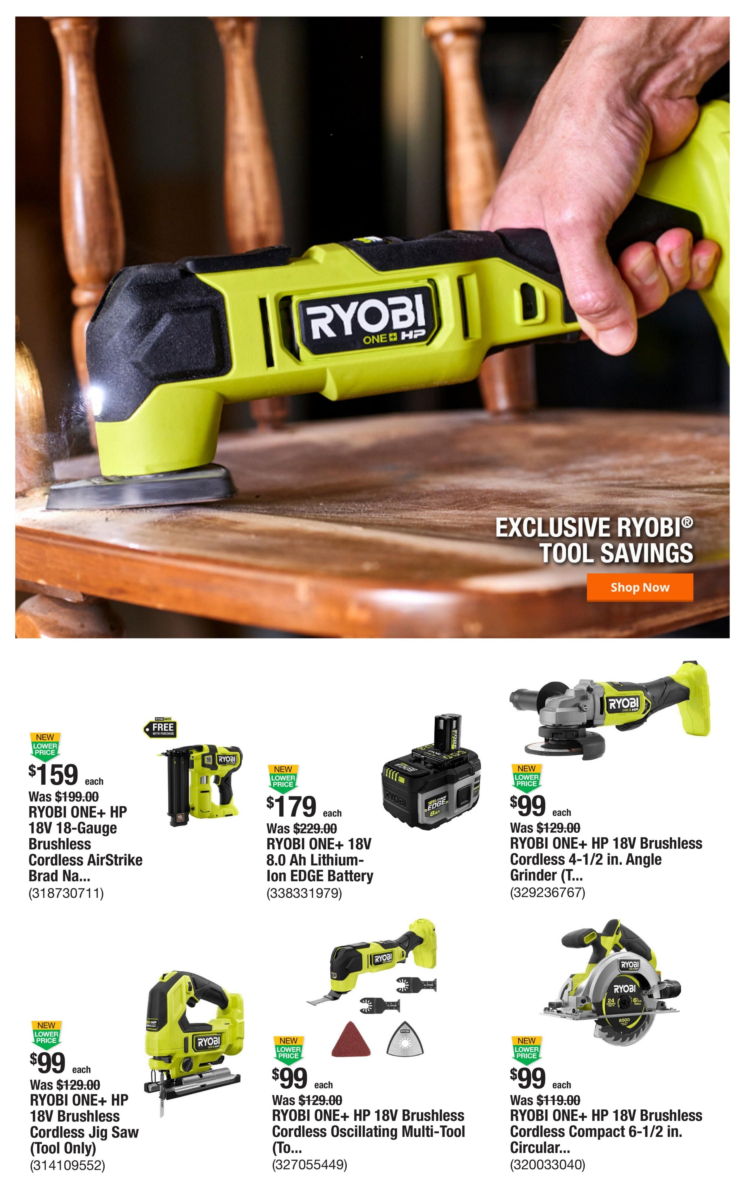 Home Depot (Elizabeth–Longleaf Area, LA) Weekly Ad August 6 - 13, 2026