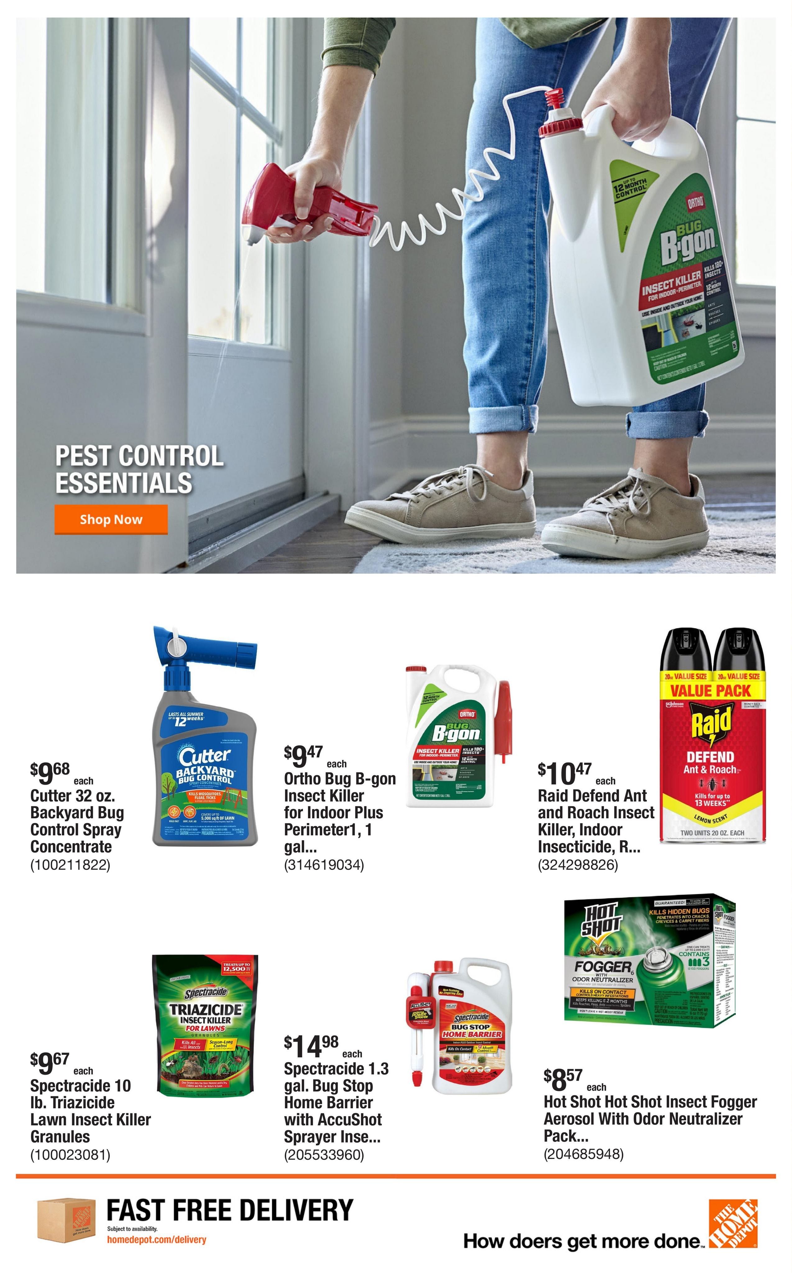 Home Depot (Elizabeth–Longleaf Area, LA) Weekly Ad August 6 - 13, 2026