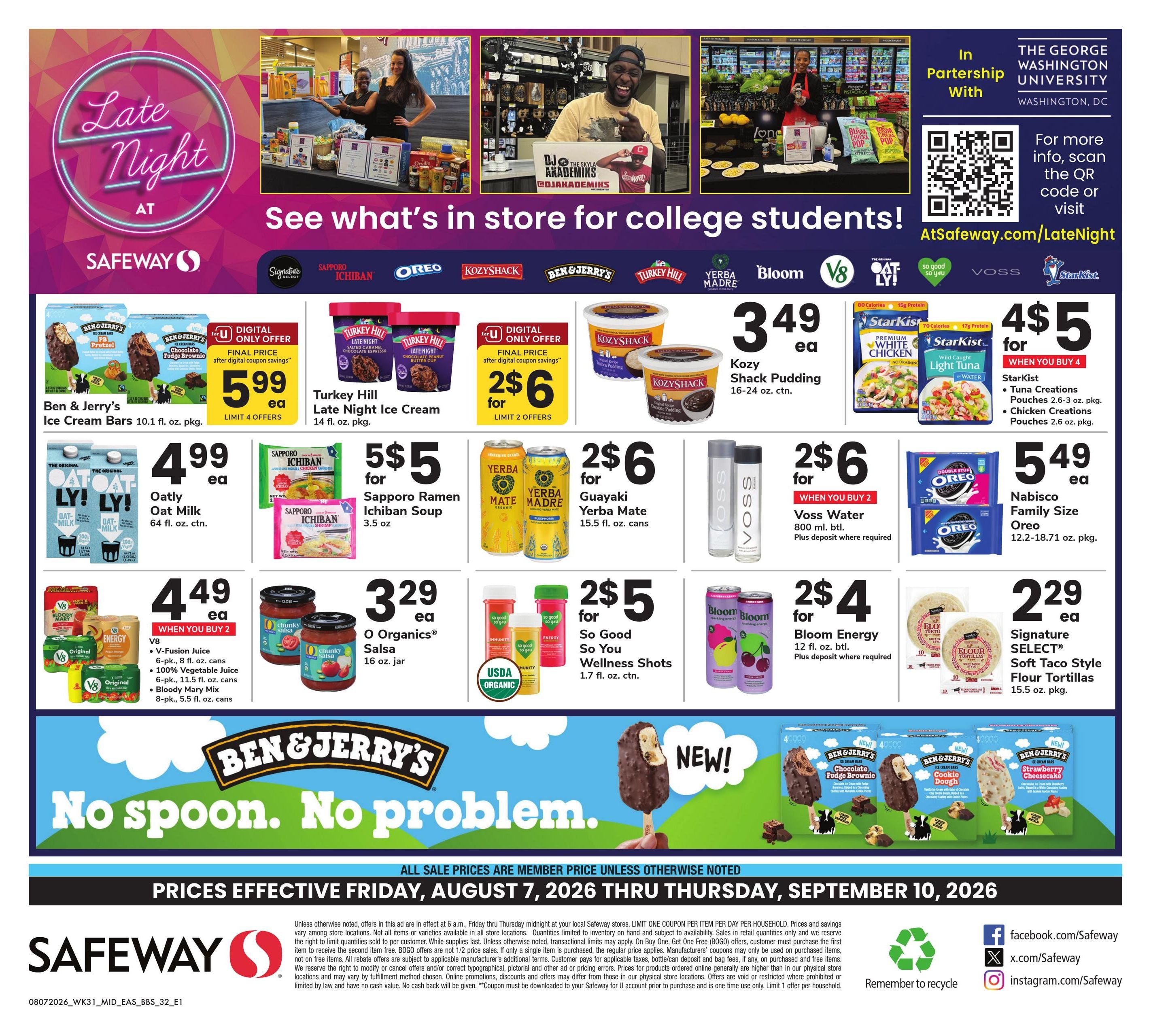 Safeway Big Book of Savings Weekly Ad August 7 - September 10, 2026