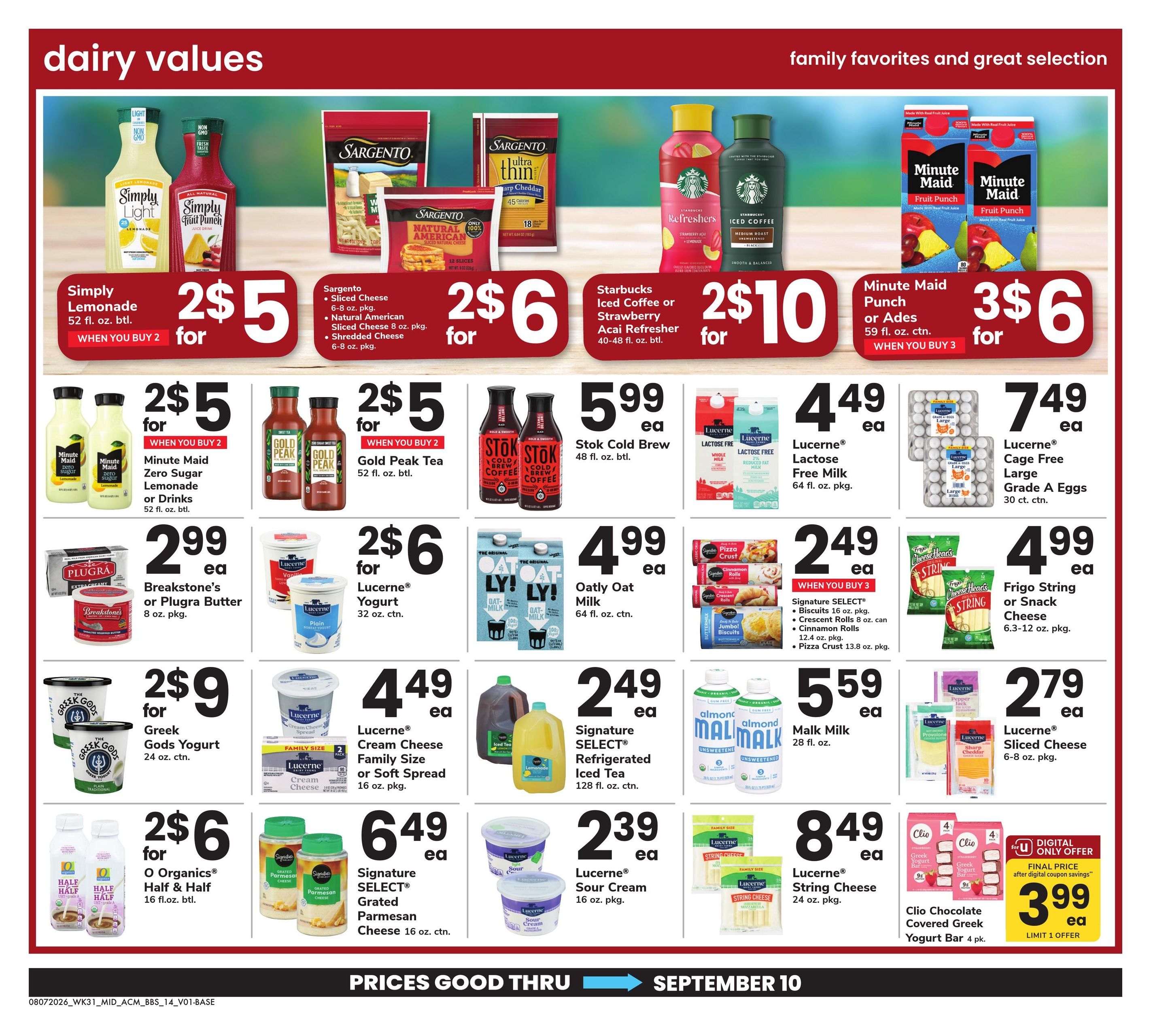 Acme Markets (Hawley–New York Area, NY–PA) Big Book of Savings Weekly Ad August 7 - September 10, 2026