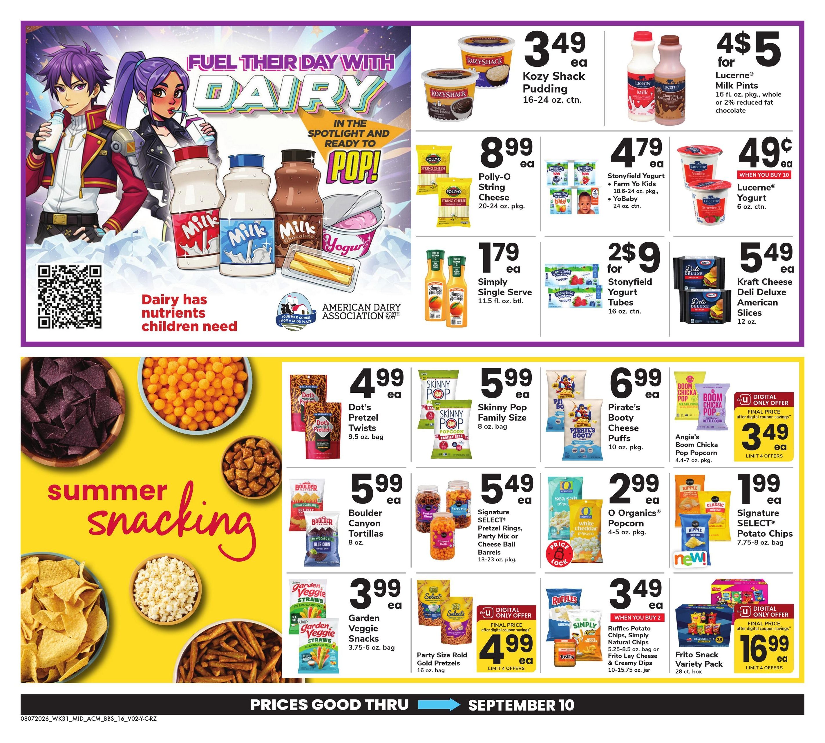 Acme Markets (Hawley–New York Area, NY–PA) Big Book of Savings Weekly Ad August 7 - September 10, 2026