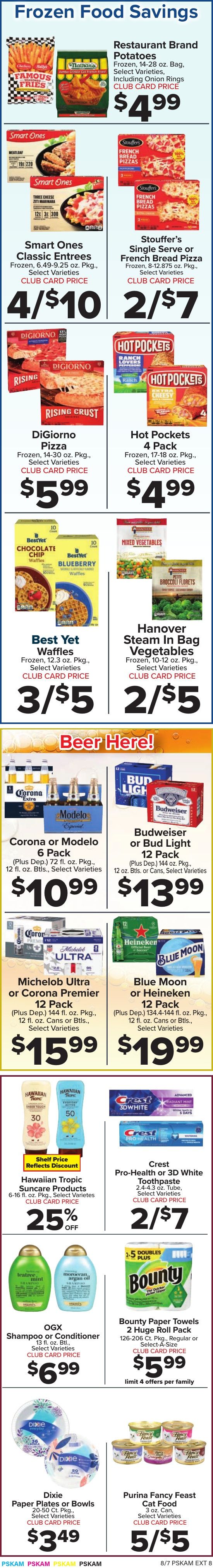 Foodtown Weekly Ad August 7 - 13, 2026