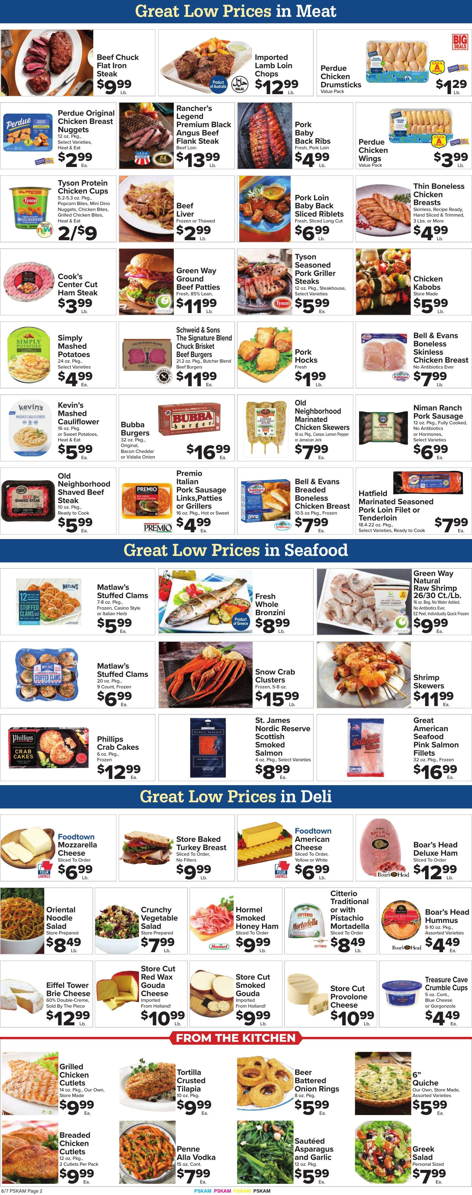 Foodtown Weekly Ad August 7 - 13, 2026