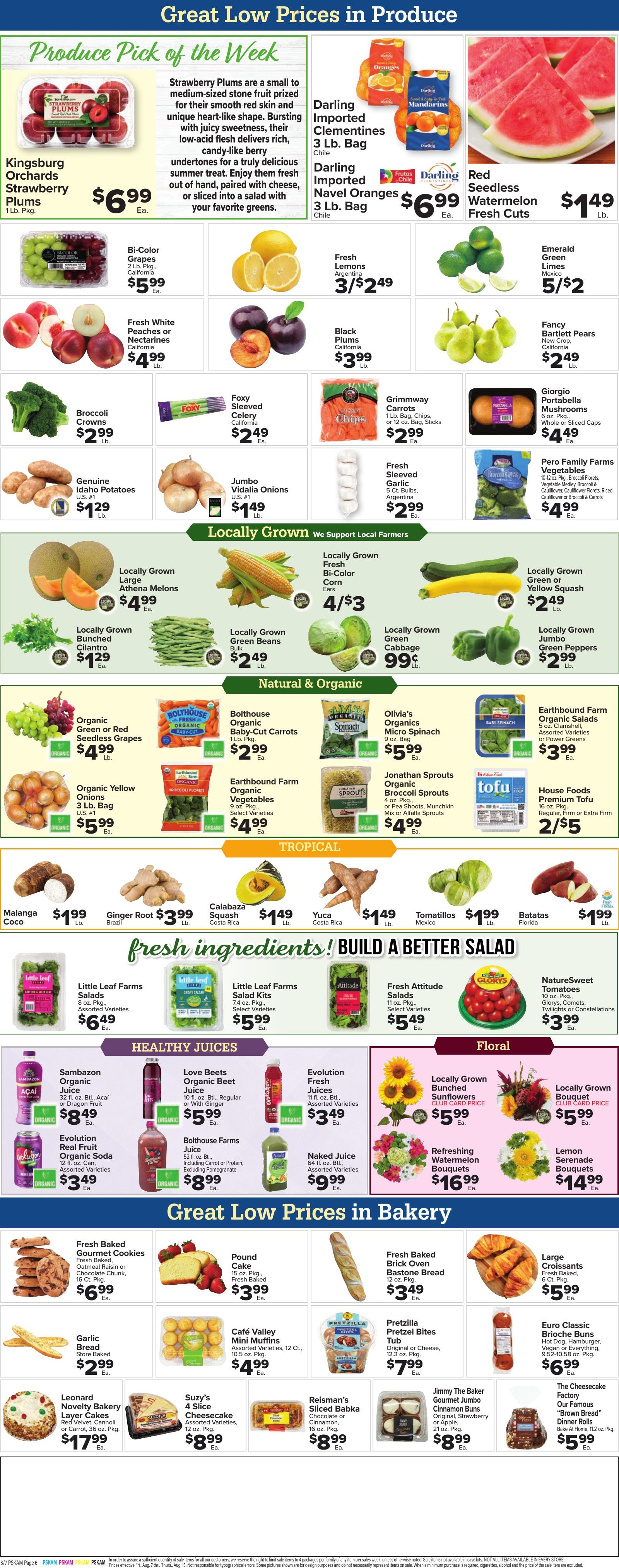 Foodtown Weekly Ad August 7 - 13, 2026