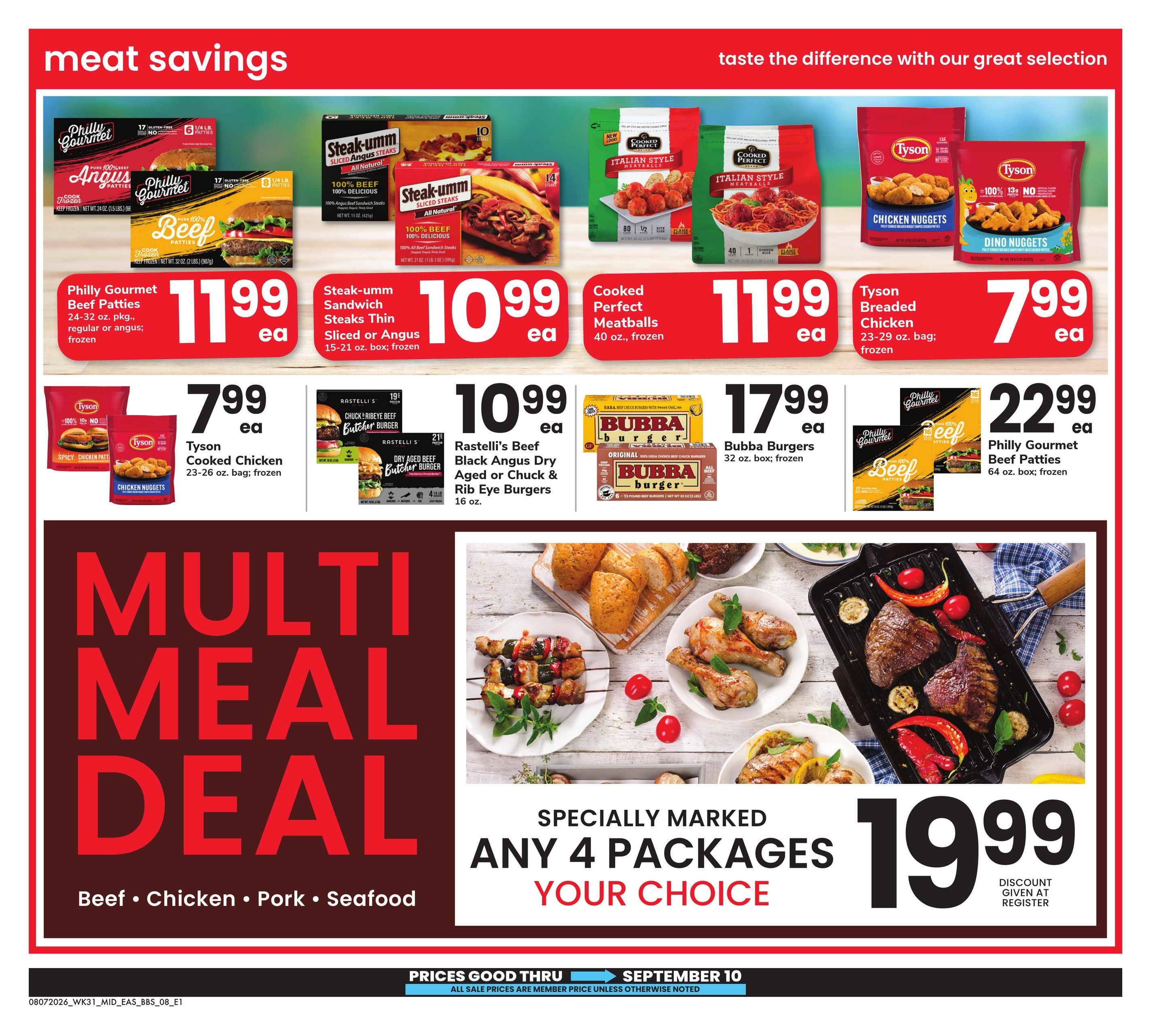 Safeway (Lignum–Goldvein Area, VA) Big Book of Savings Weekly Ad August 7 - September 10, 2026