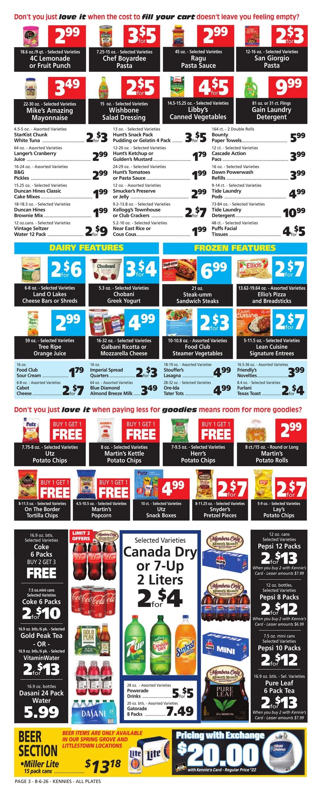 Kennie's Markets Weekly Ad August 6 - 12, 2026