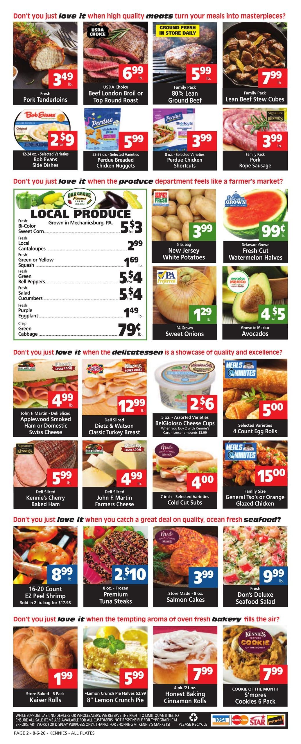 Kennie's Markets Weekly Ad August 6 - 12, 2026