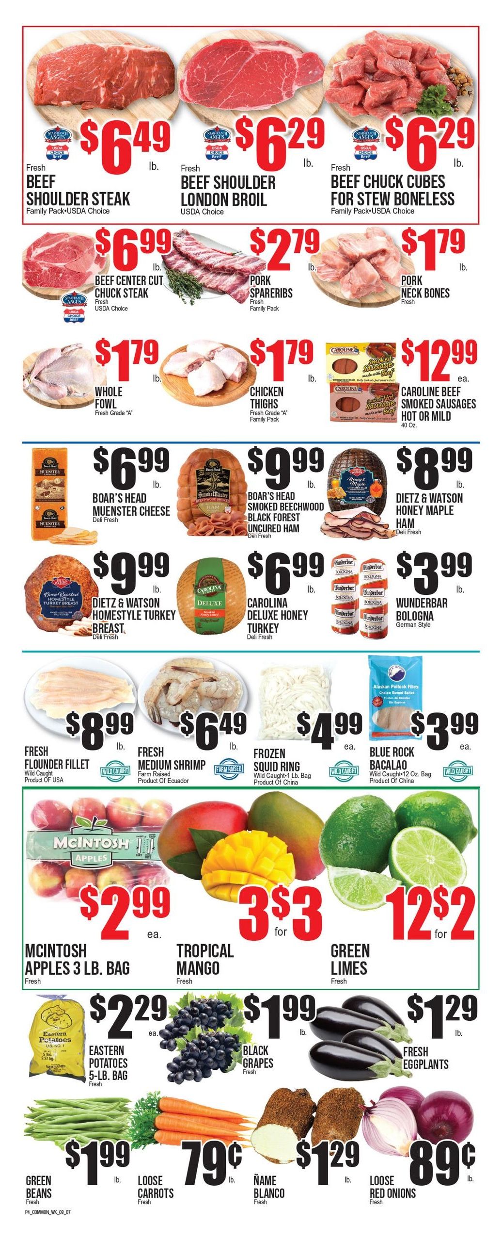 City Supermarket (Newark–Elizabeth Area, NJ) Weekly Ad August 7 - 20, 2026