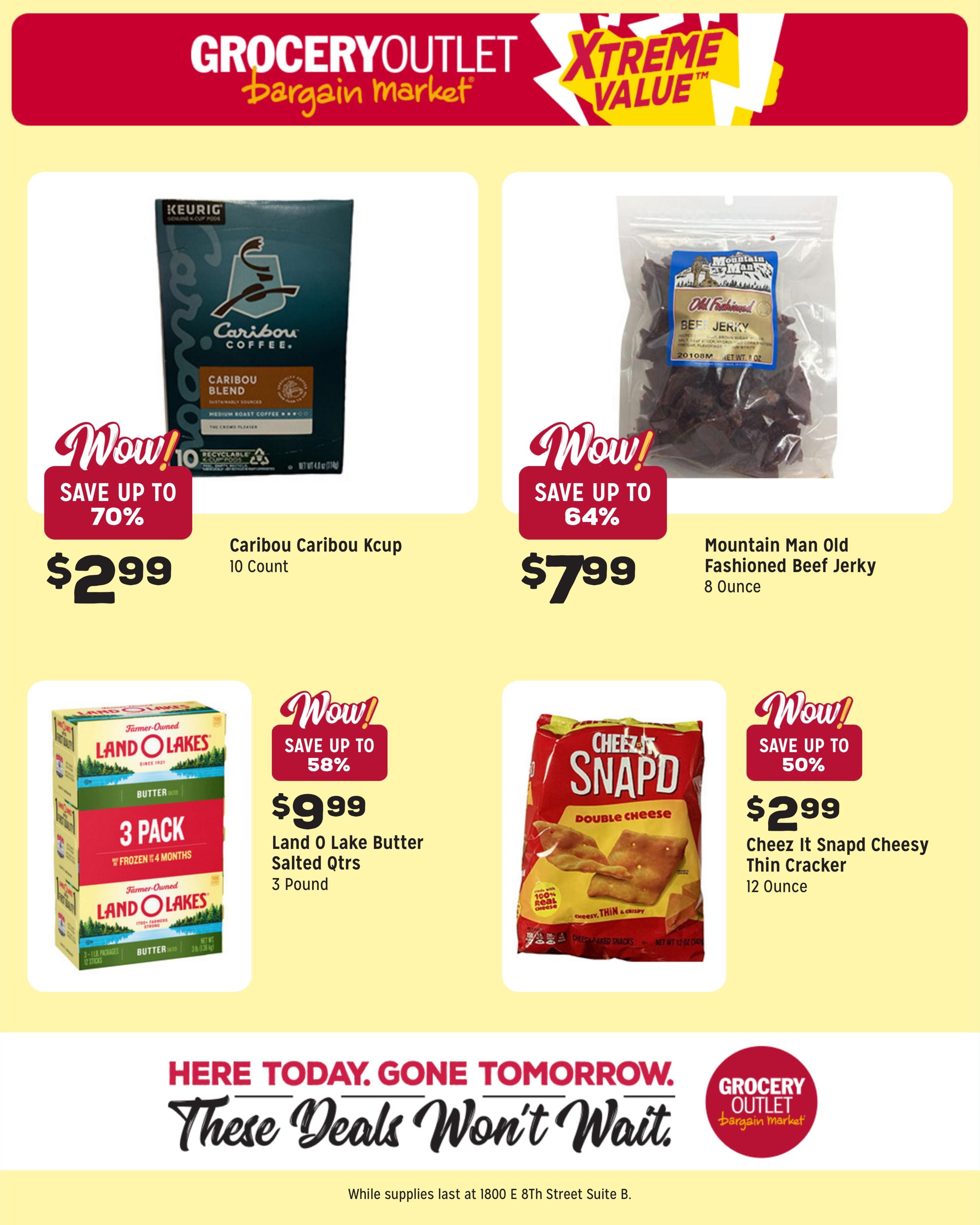 Grocery Outlet (Davis Area, CA) Weekly Ad August 5 - 11, 2026